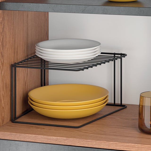 Organiser per lavello BOXE LAVA nero L 25 x P 25 x H 15 cm