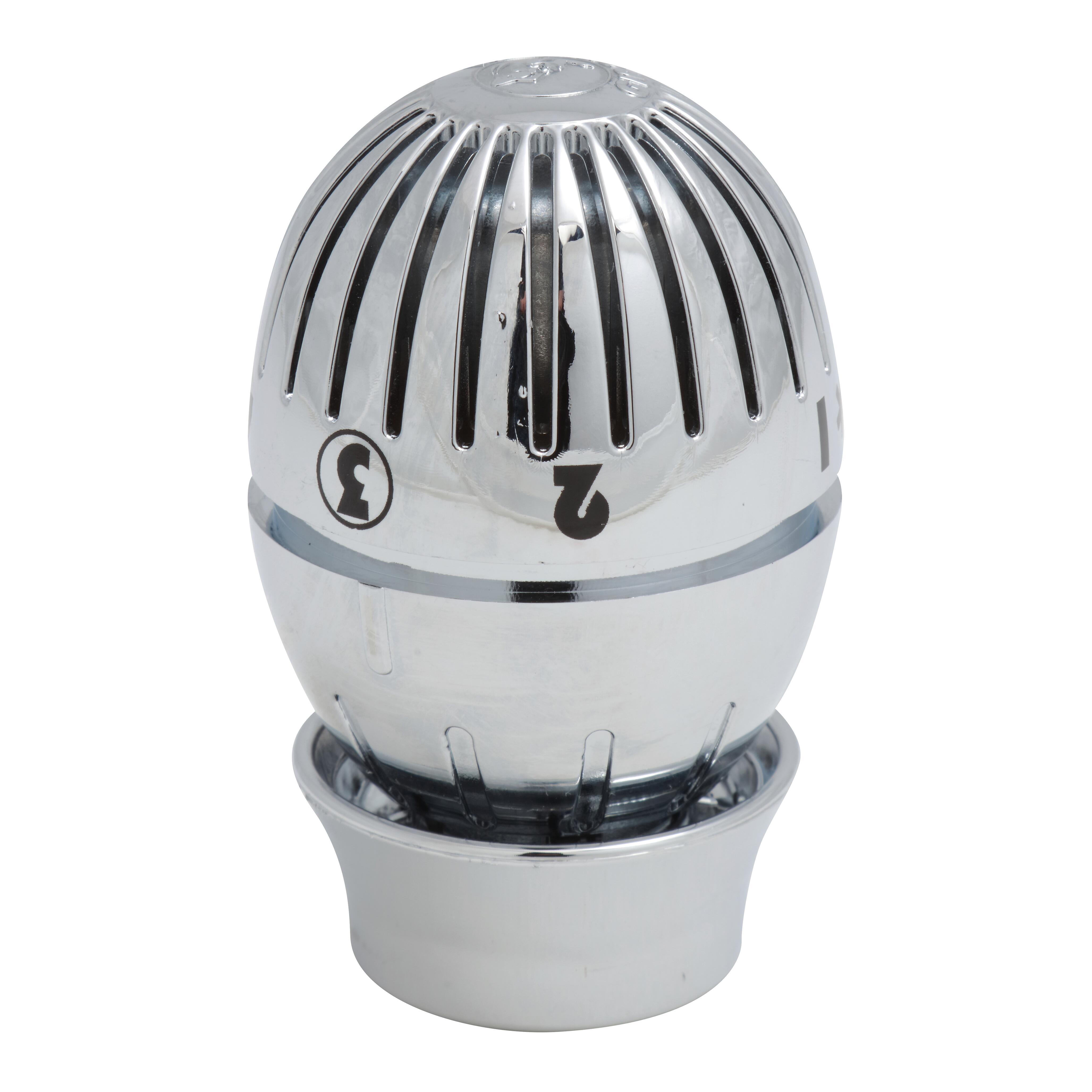 Testa termostatica d'arredo cromata | - Bathroom experience