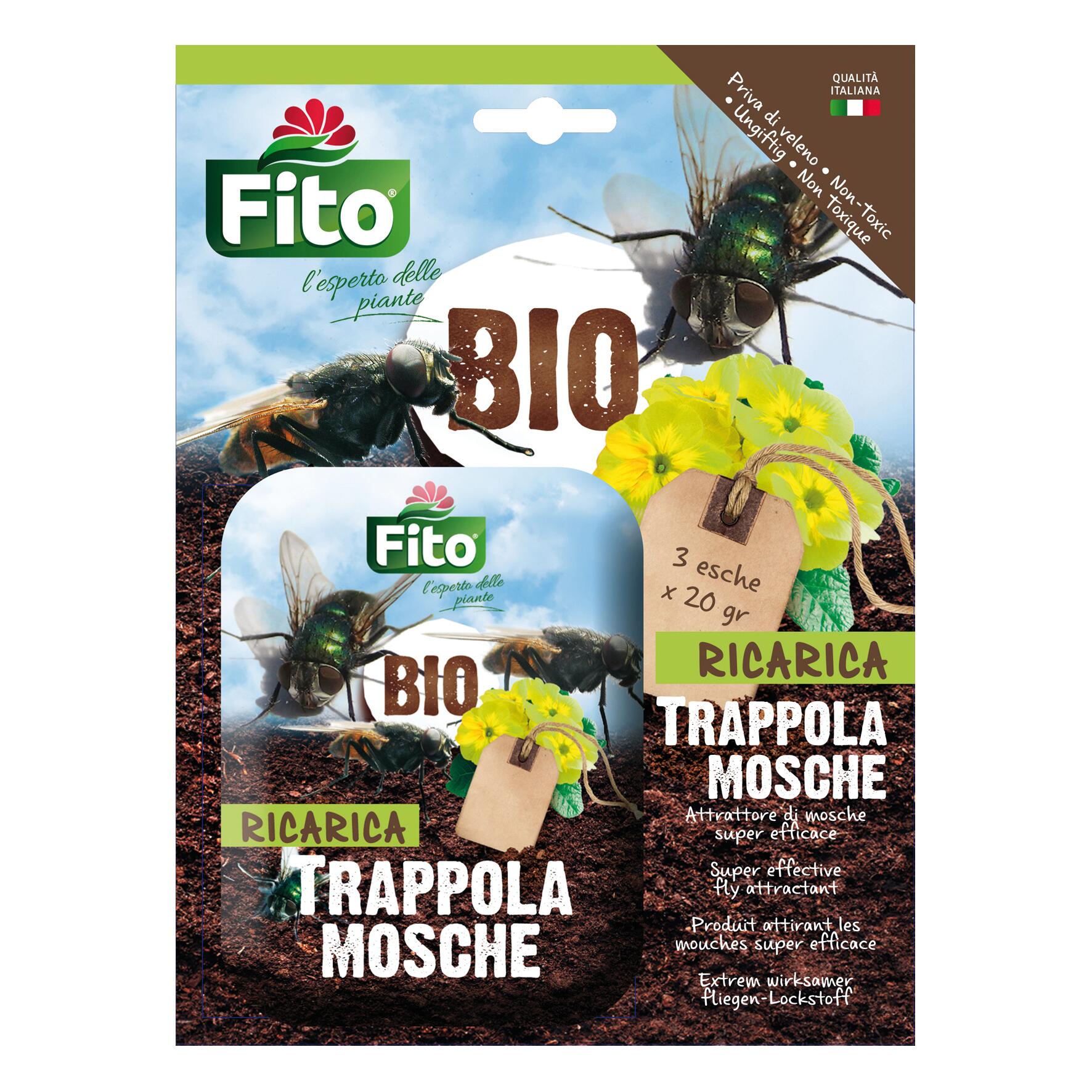 FITO Ricarica Trappola per Mosche 3 Pz - Mastro Garden
