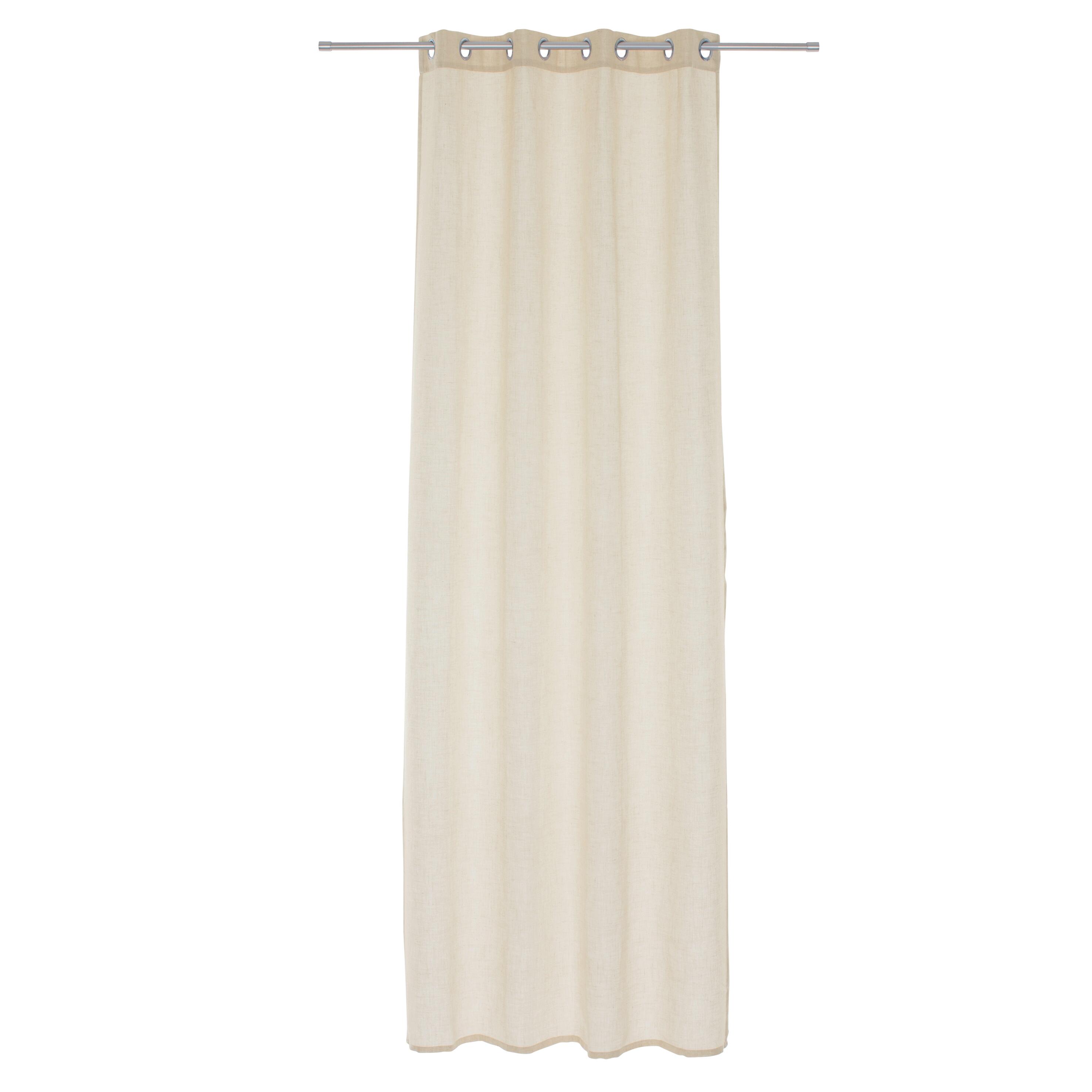 Tenda INSPIRE Charly beige, occhiello 140x280 cm - 4