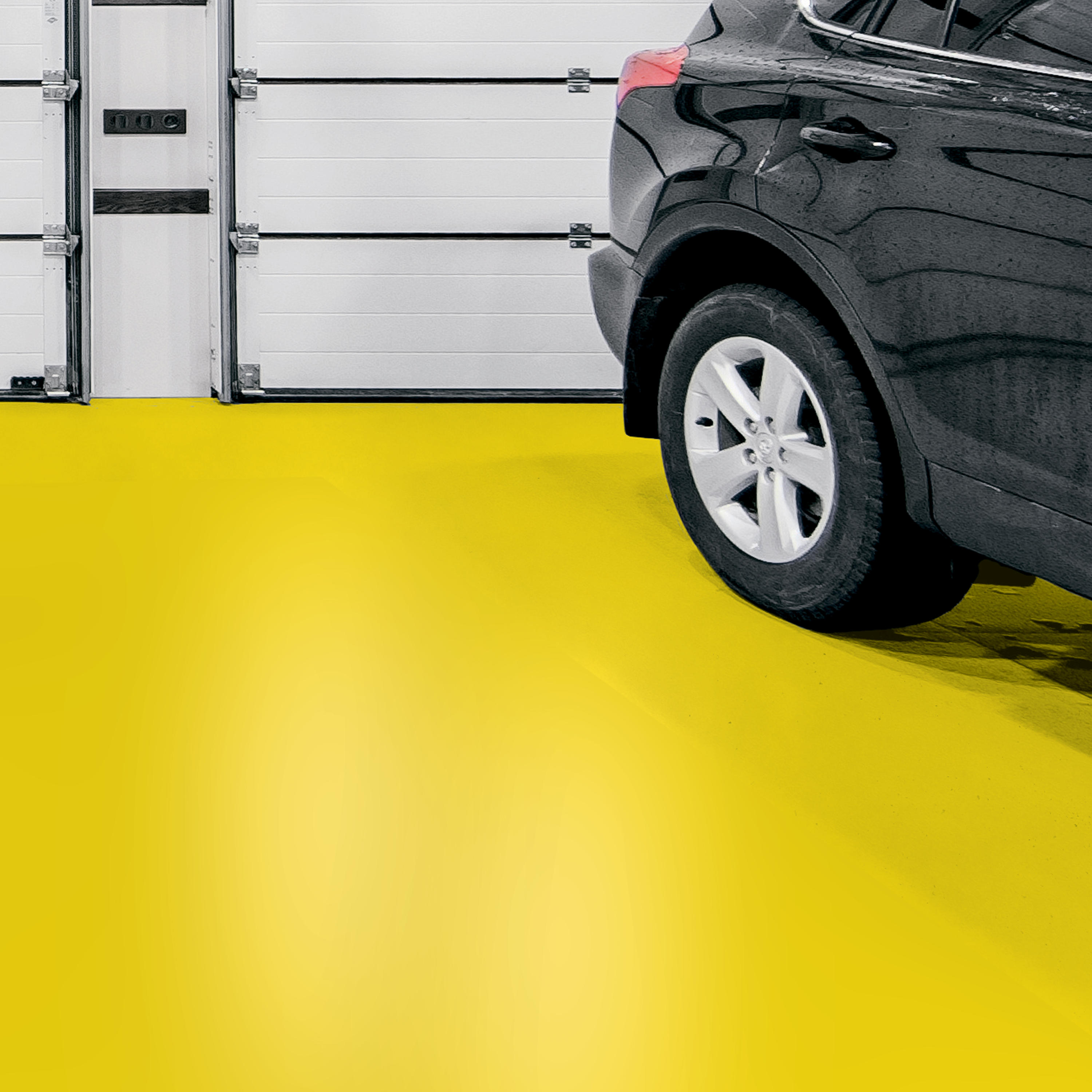 Pintura suelo color yellow traffic para garajes, terrazas, suelos de hormigón, azulejos LUXENS satinado 500ml base agua - 4