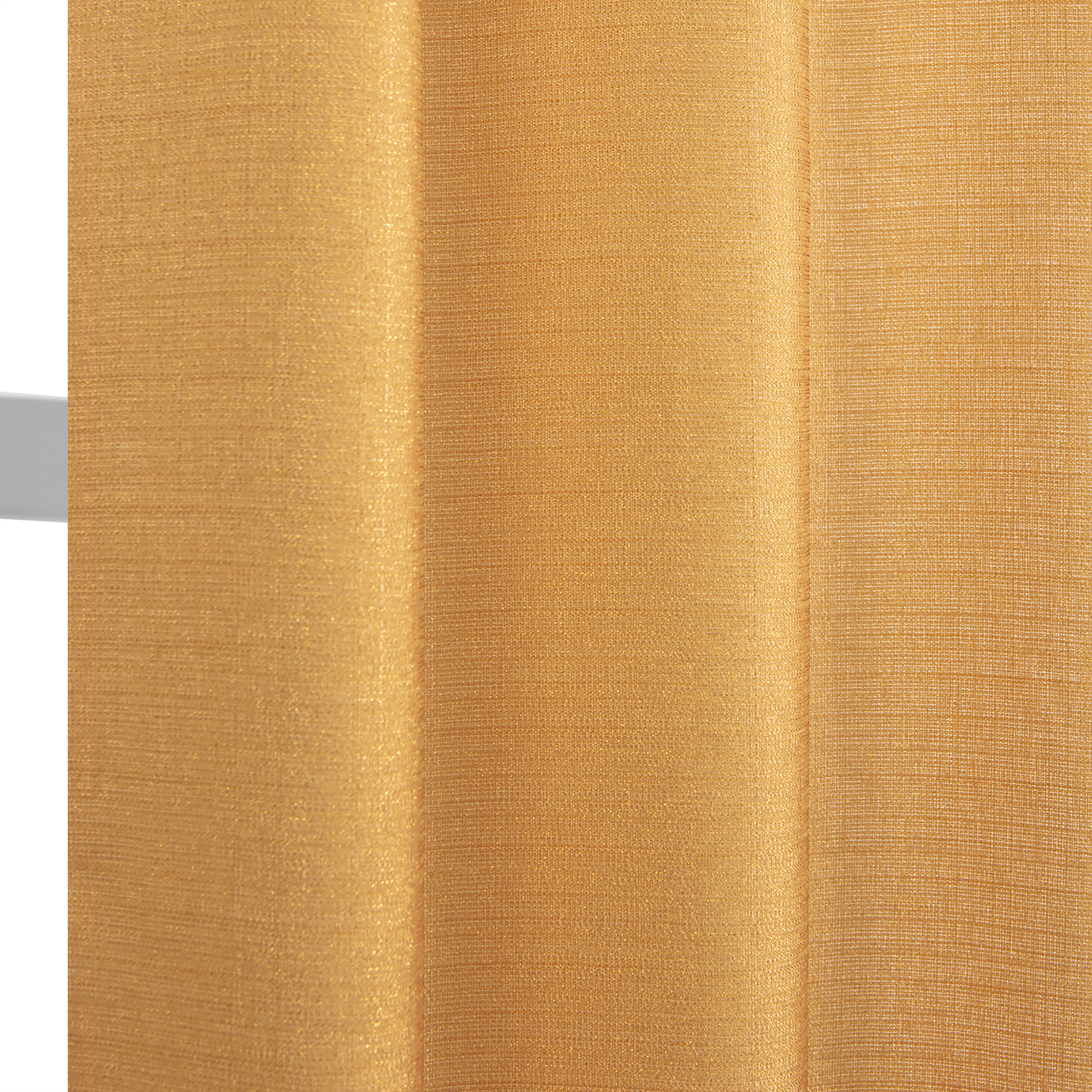 Cortinado ilhós Dario 140x260cm amarelo ouro Inspire - 5