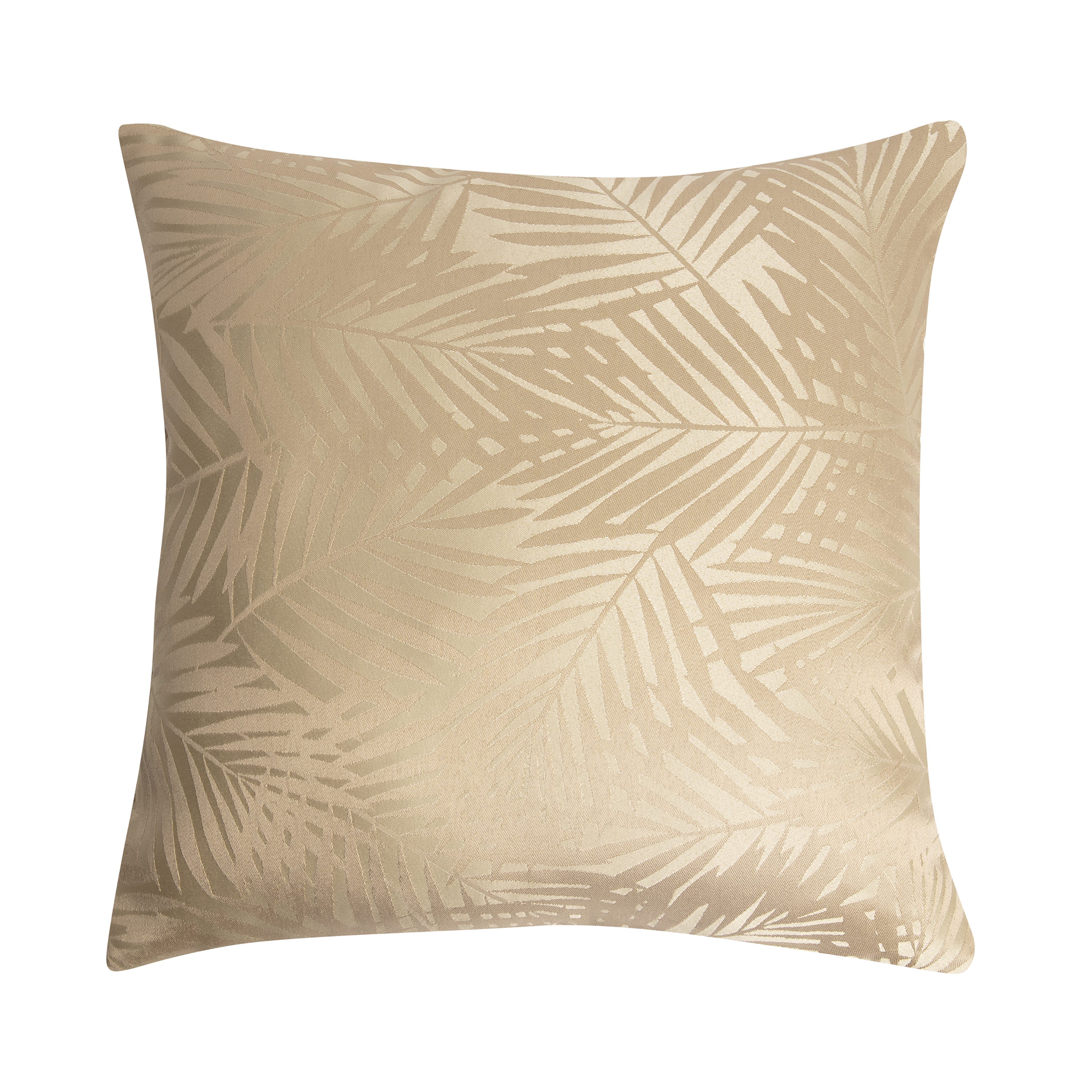 Fodera Per Cuscino Quadrata 40x40 Cm In Broccato Jacquard Oro | Cuscino Decorativo Etnico | 1 Pezzo, Solo Federa