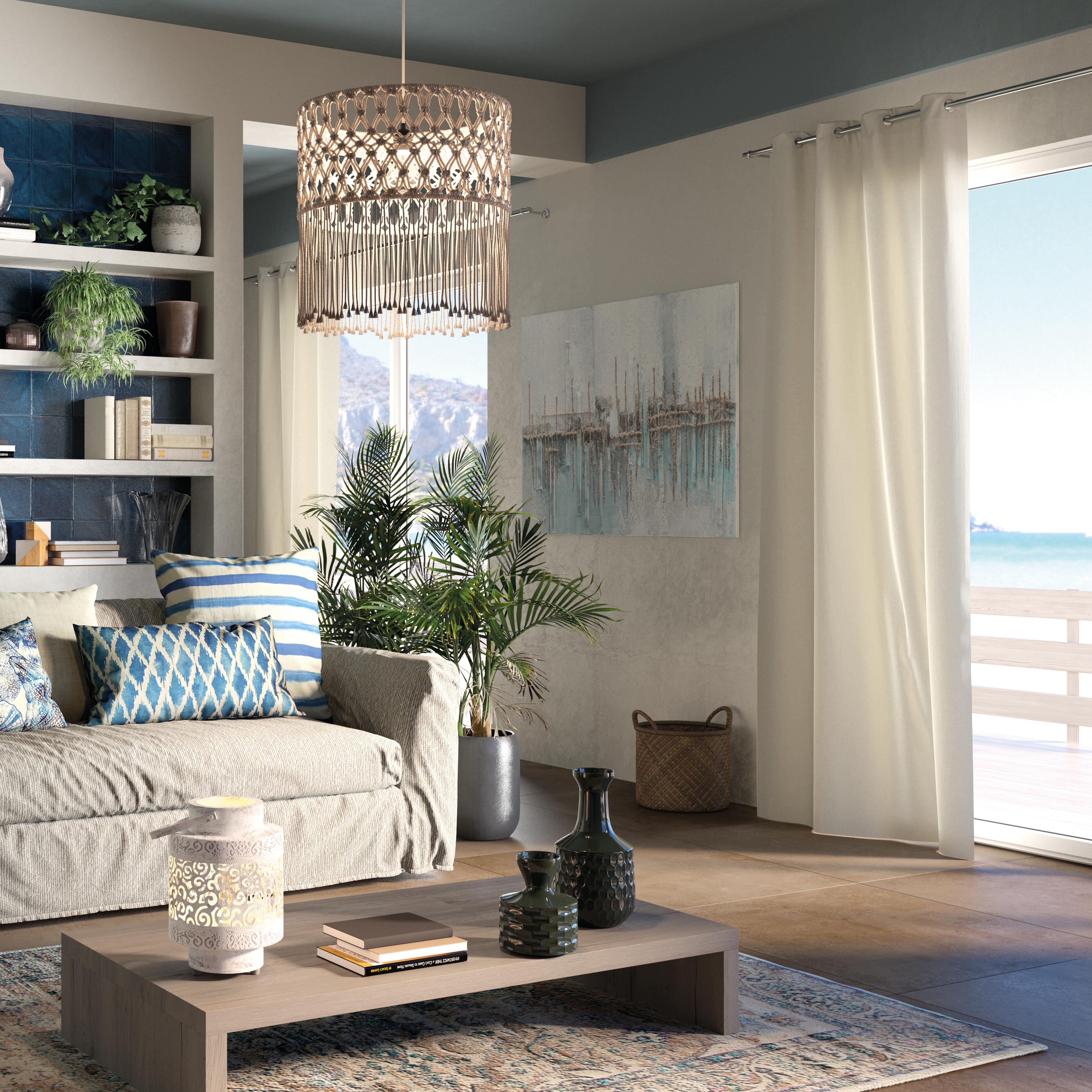Pittura per interni super lavabile, ELLE DECORATION by Crown blu wave after wave 212 opaco, 0.125 L - 4