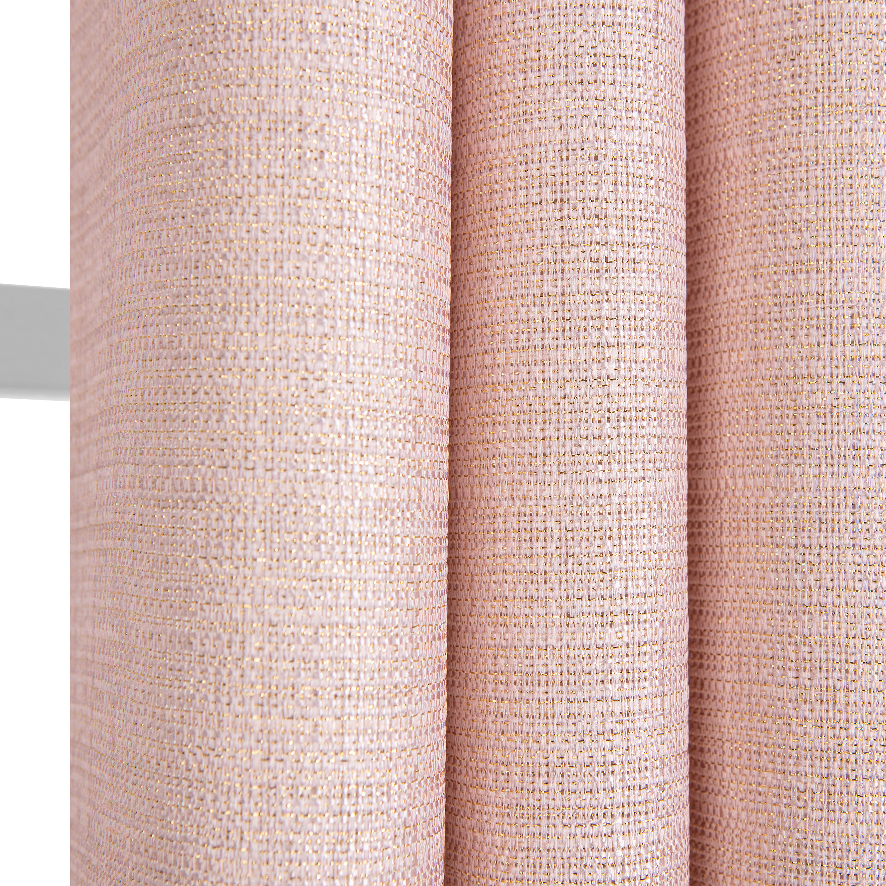 Cortina  ollaos Dario  INSPIRE liso rosa de 135x260cm - 4