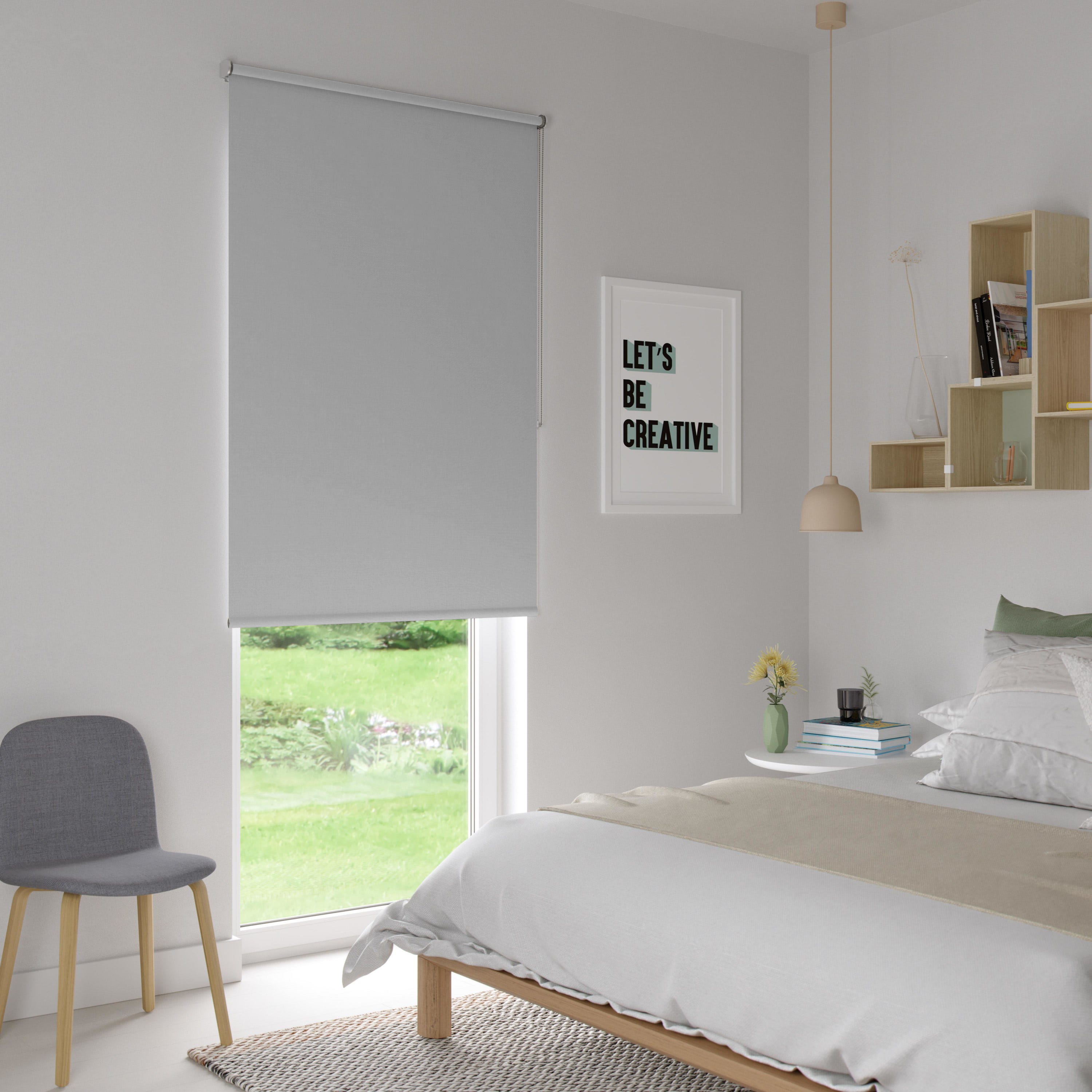 Enrollable Estor enrollable opaco Colwood White blanco INSPIRE de 45x190cm | Leroy ...
