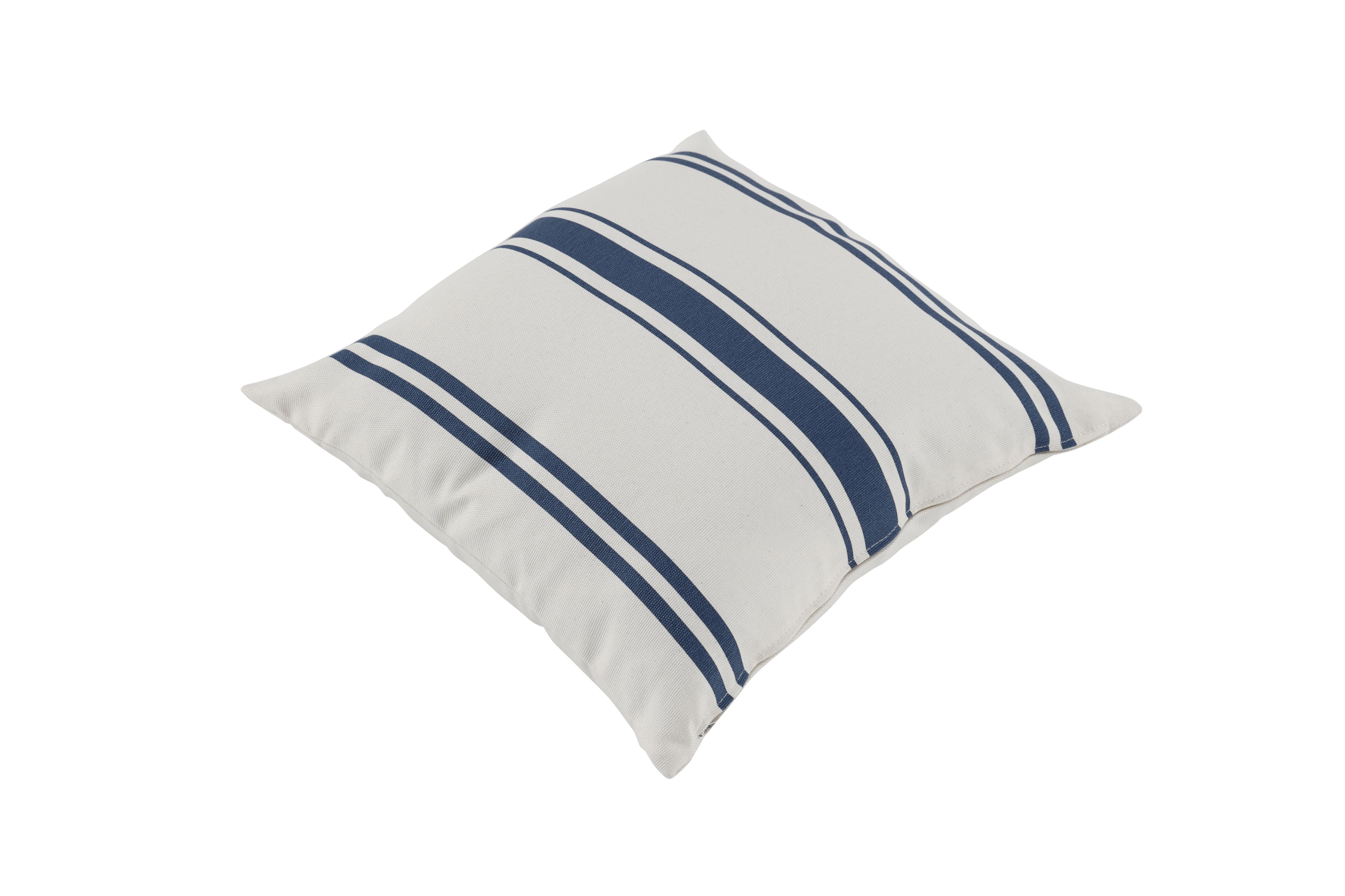 Almofada decorativa 45X45CM RISCAS AZUL - 2