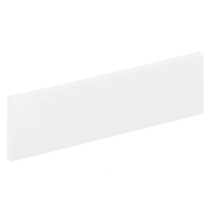 Bandeau de cuisine Tokyo, blanc mat, H.16.7 x l.59.7 cm