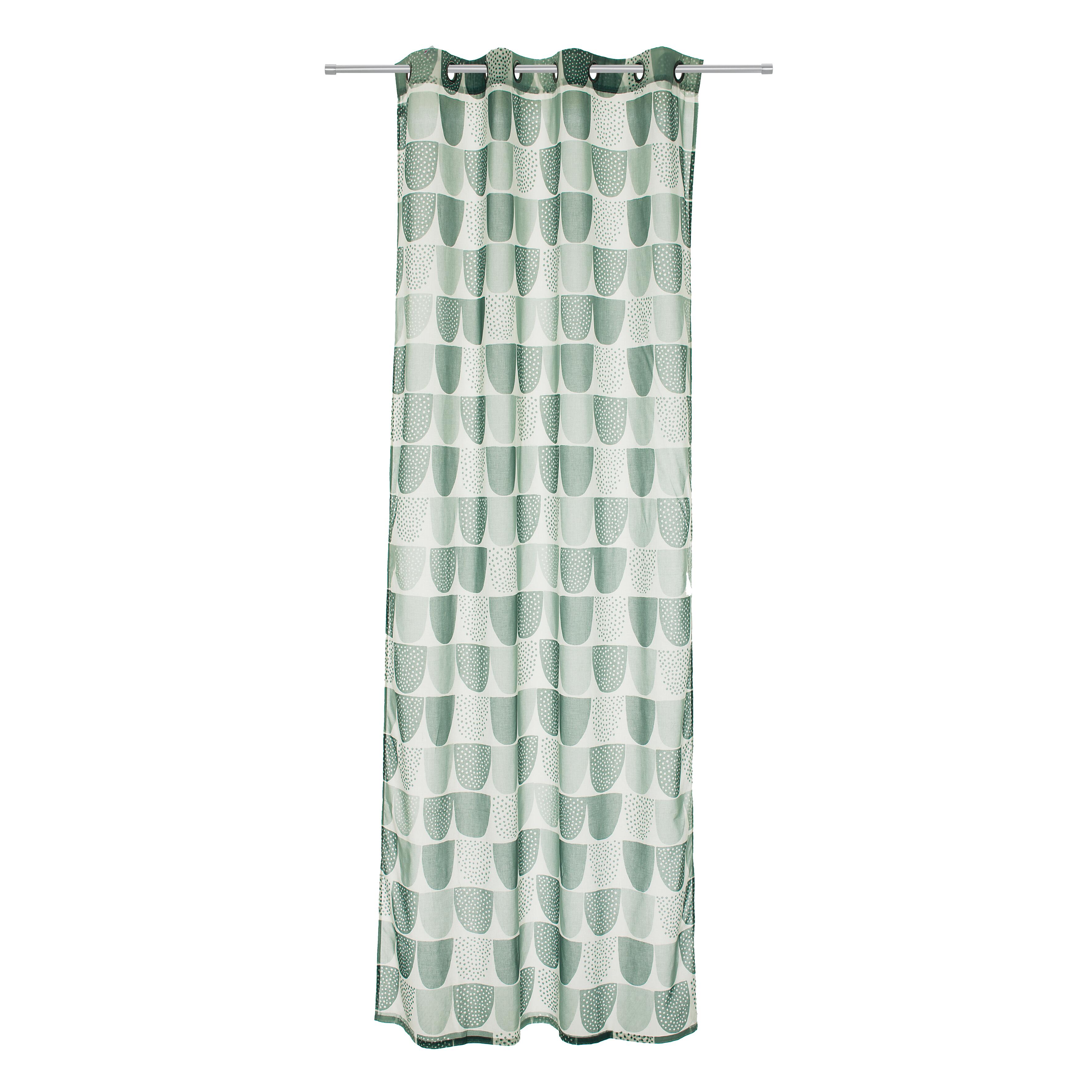 Tenda Colline verde, occhiello 140x290 cm - 2