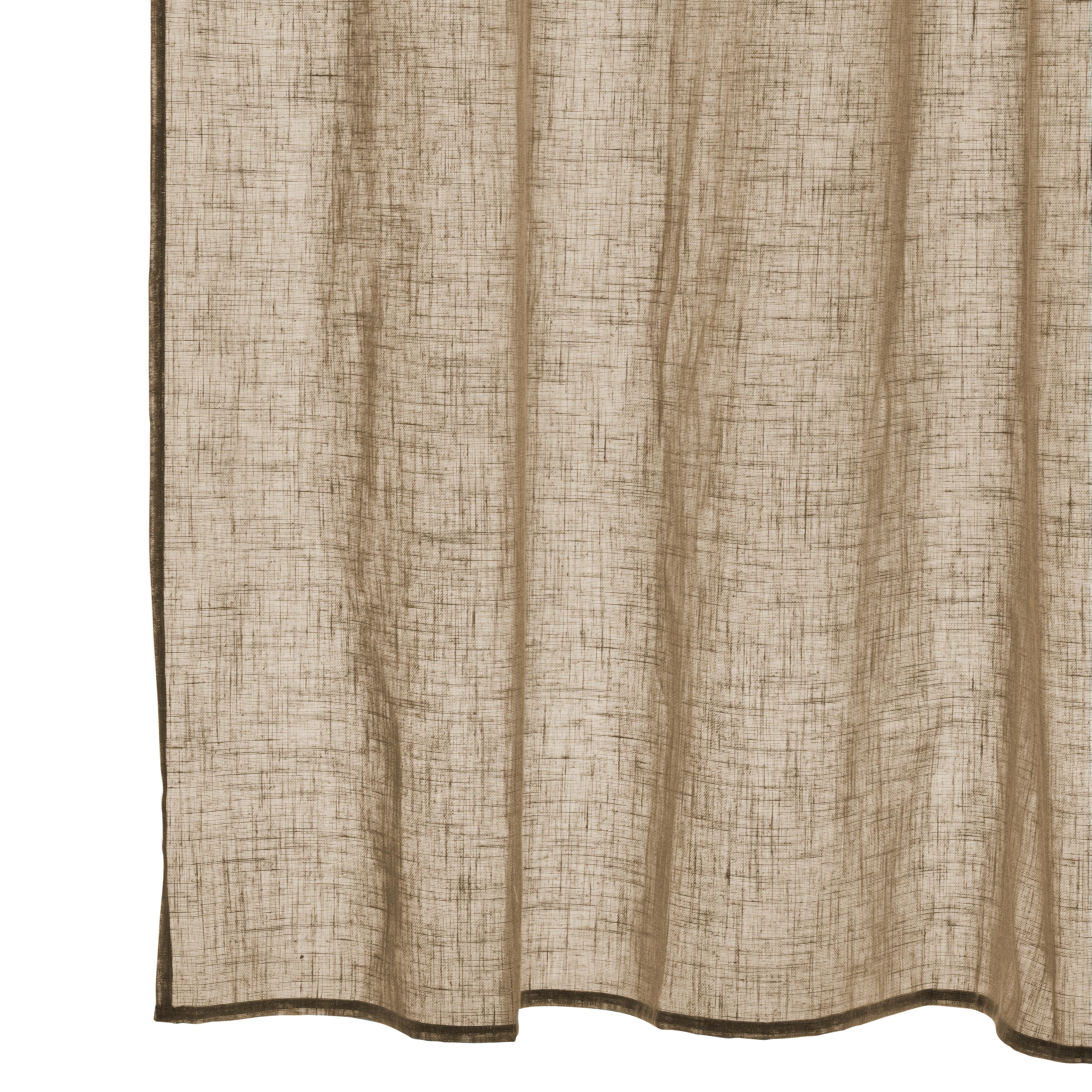 Tenda Aspect lin beige, passanti nascosti 145x300 cm - 3