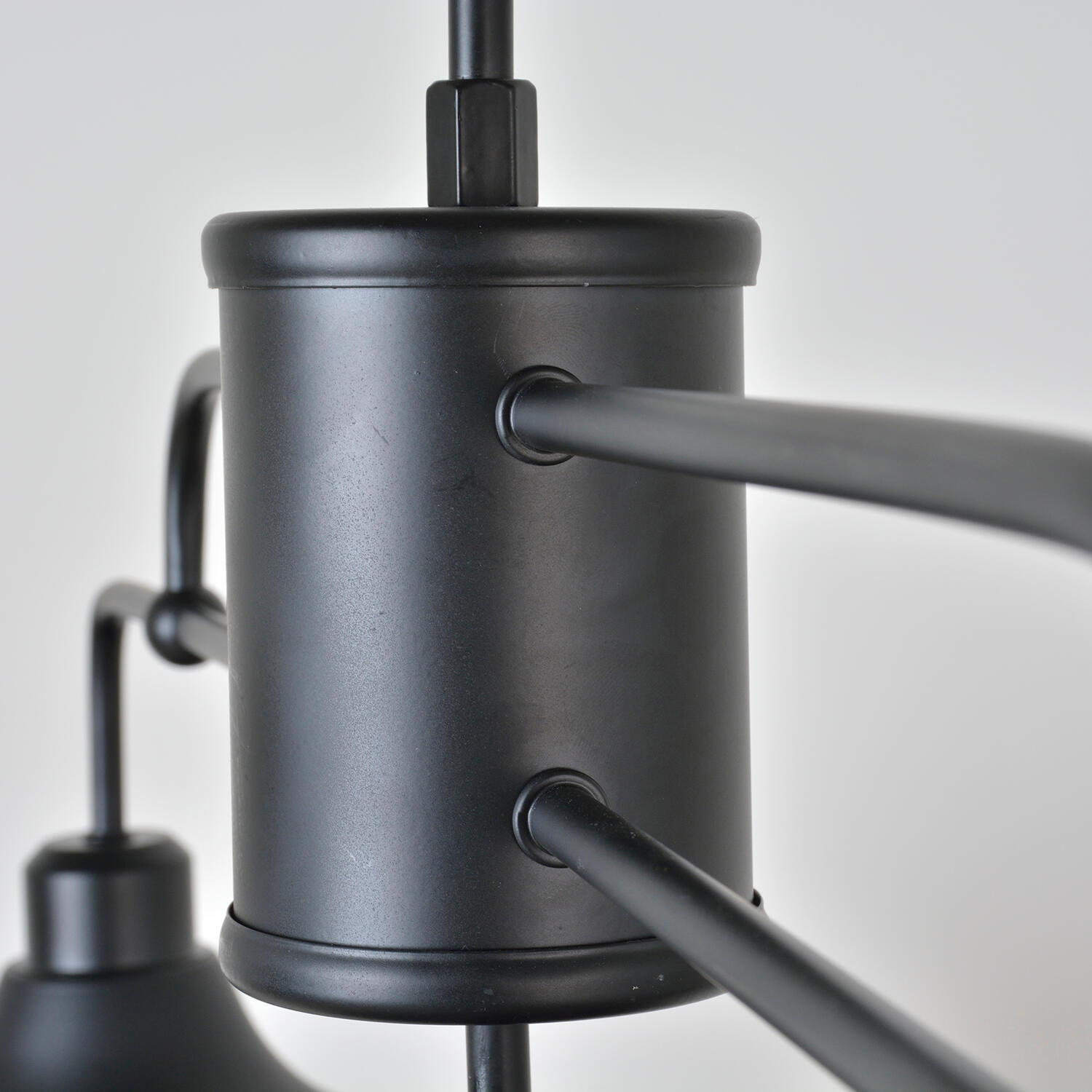 Suspension Lincoln acier, noir, l.28.5 cm, E27 - 7