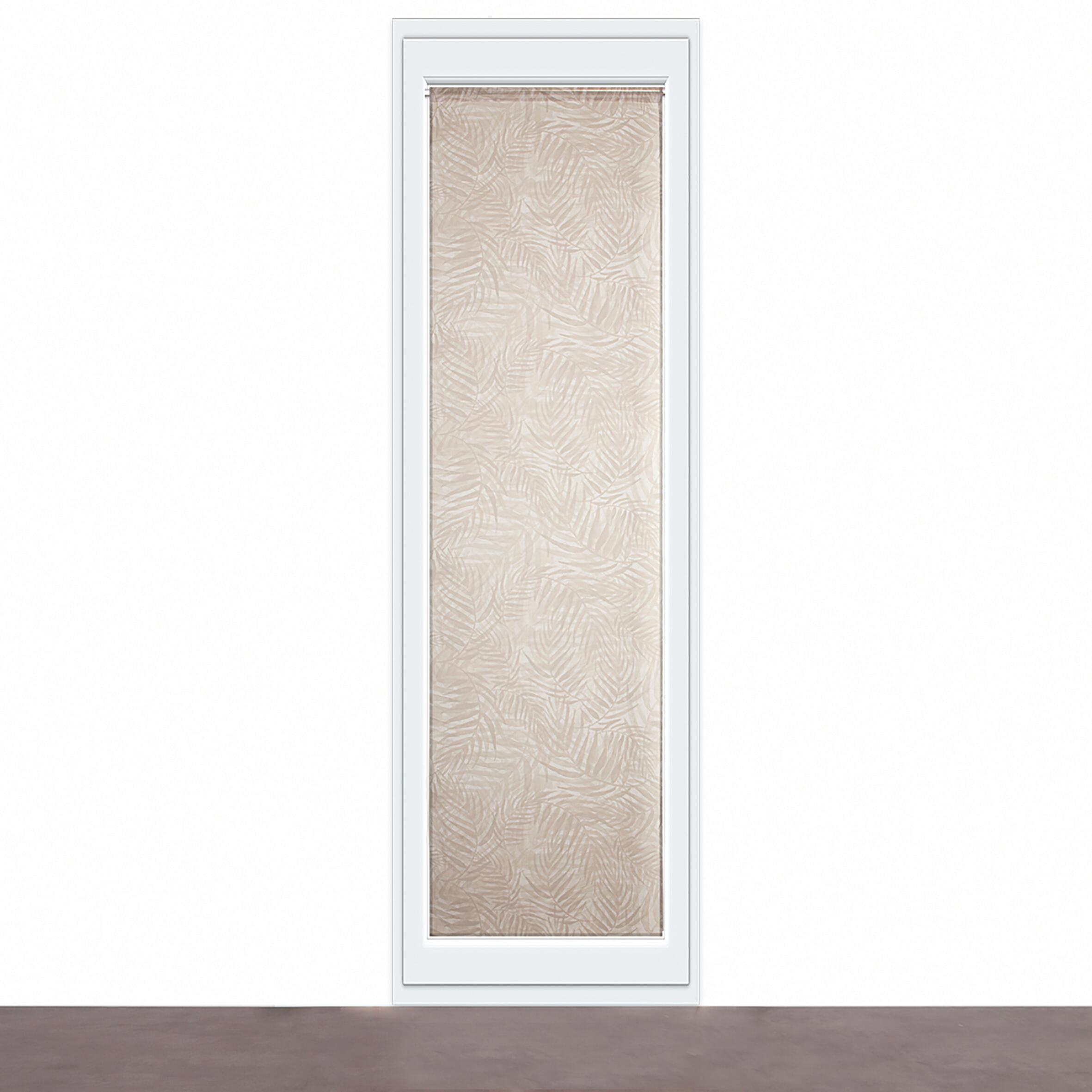 Tendina a vetro California beige, passanti nascosti 60x120 cm | Leroy