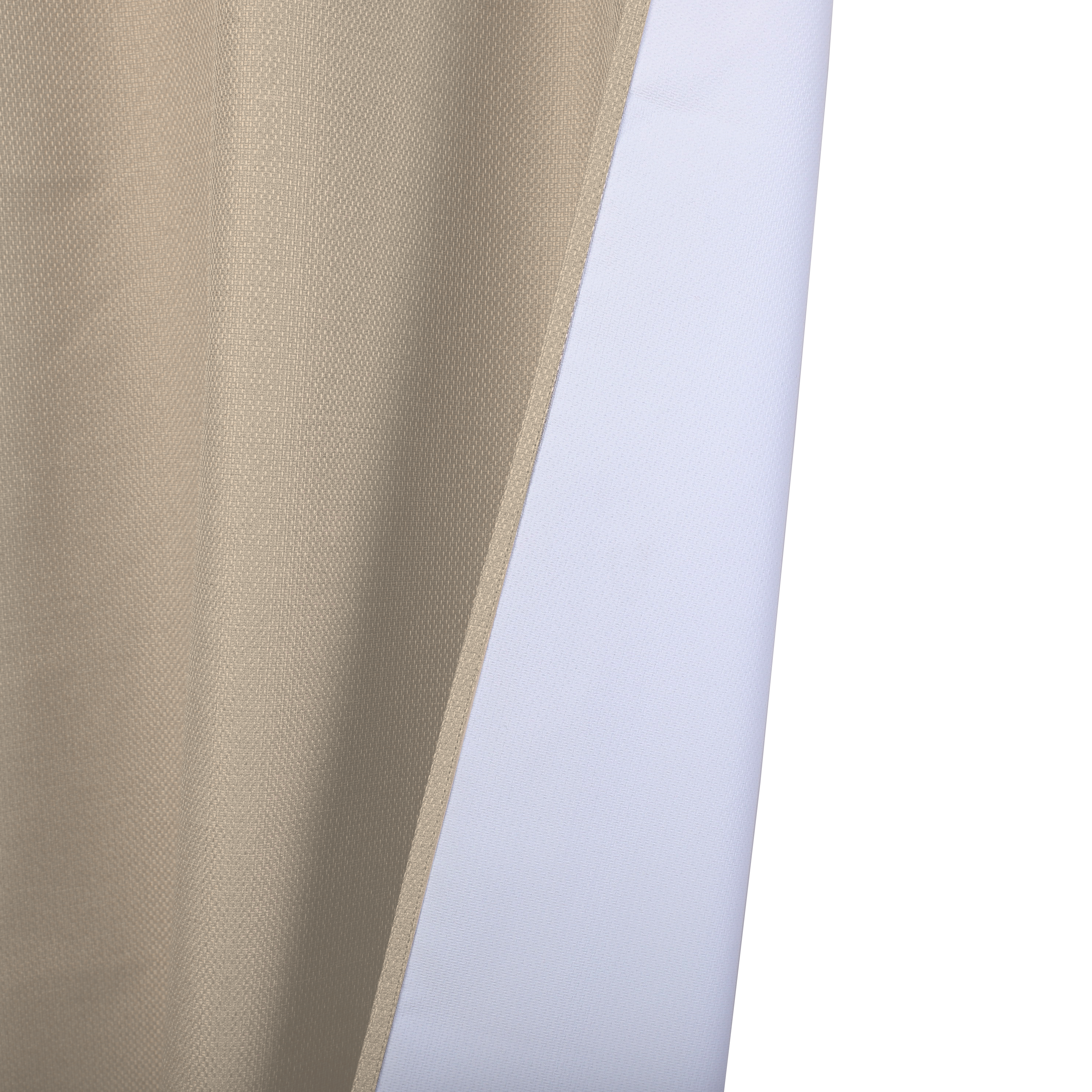 Cortinado ilhós blackout Miami 140x280cm bege Inspire - 6