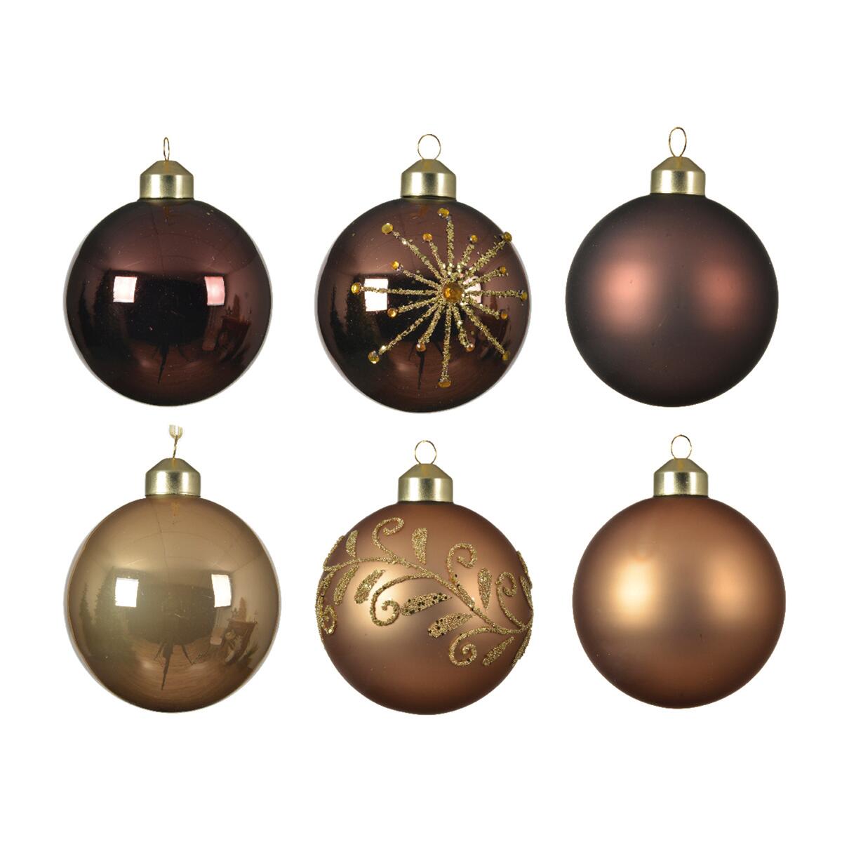 VESTIAMO CASA GRAN NATALE - Palle di Natale in Vetro Soffiato Rosse di – On Line Happy Casa Store