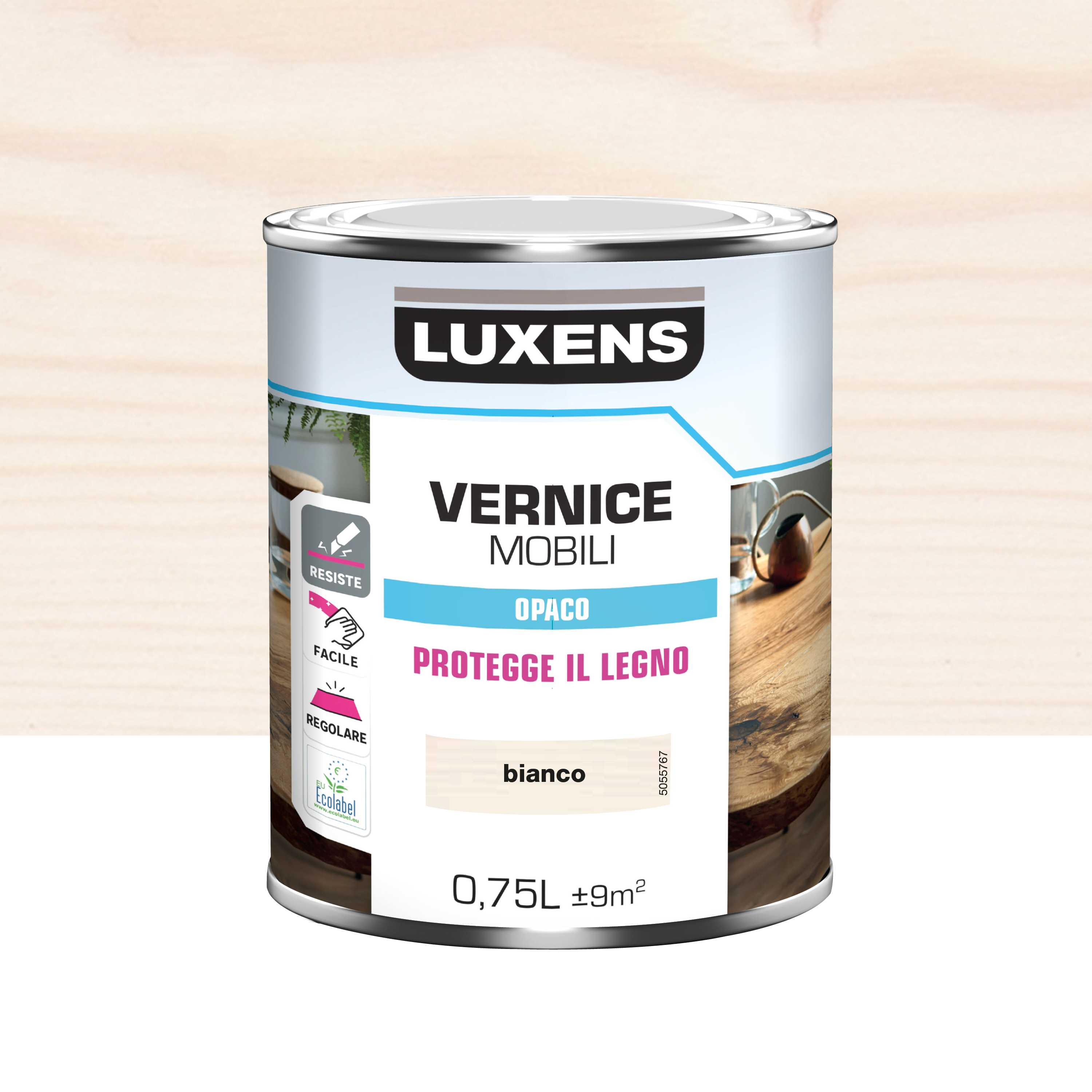 Rust-Oleum Vernice Per Mli Finitura Gessata Incolore Opaco 750 Ml - Foto 4