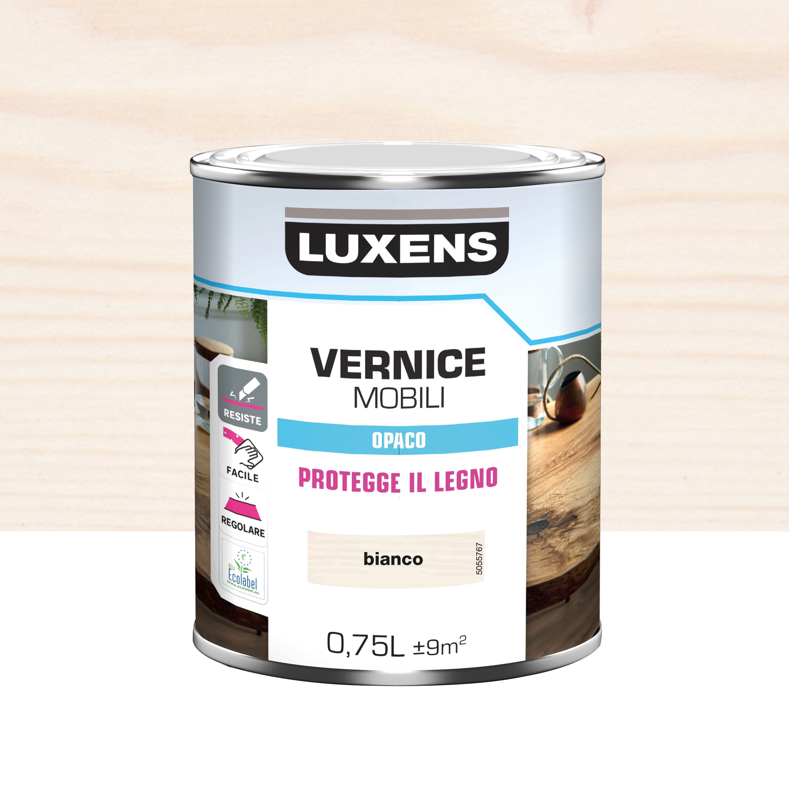 Rust-Oleum Vernice Per Mli Finitura Gessata Incolore Opaco 750 Ml - Foto 4