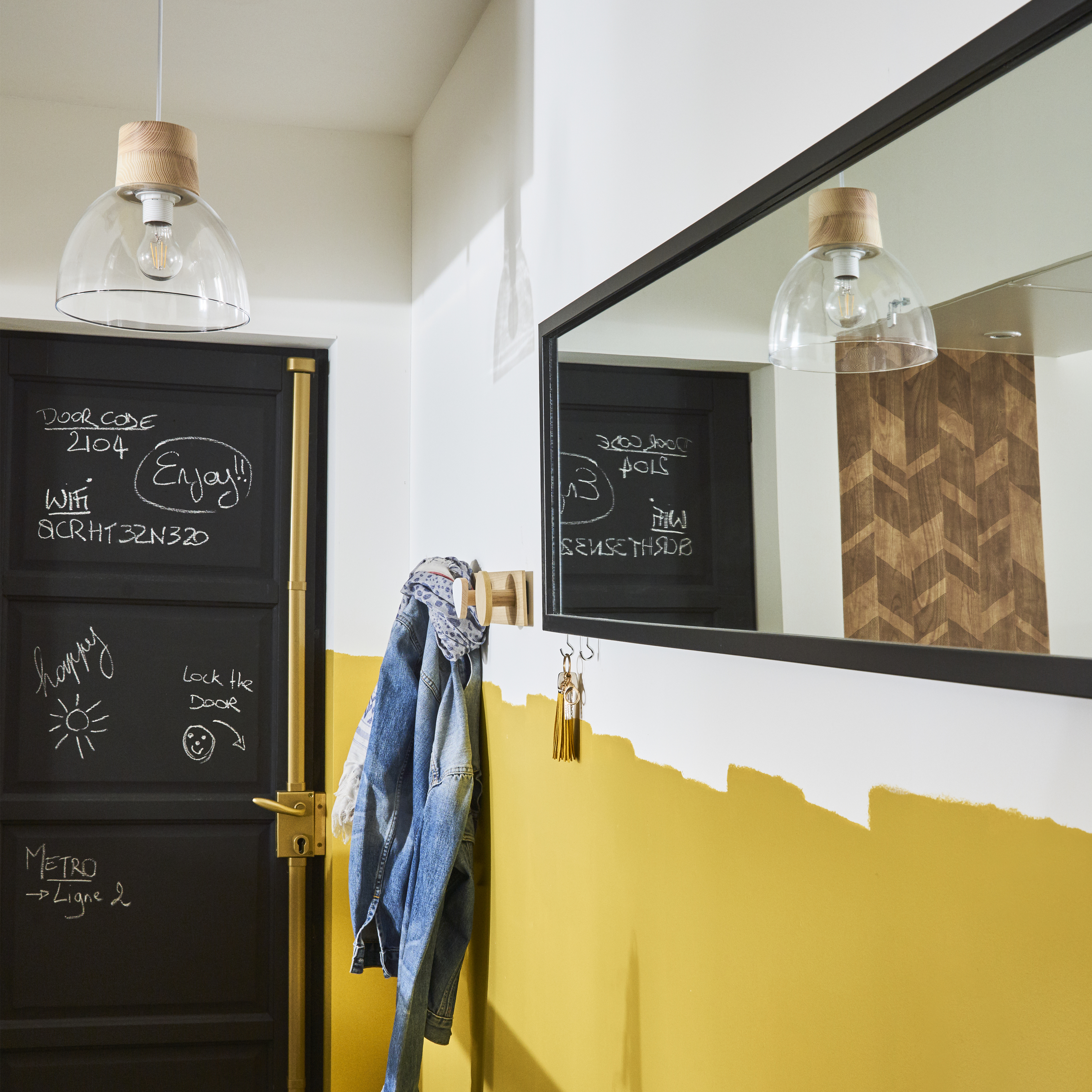 Esmalte de interior Pizarra LUXENS color pizarra 750ml para puertas, ventanas, radiadores, paredes y muebles - 4