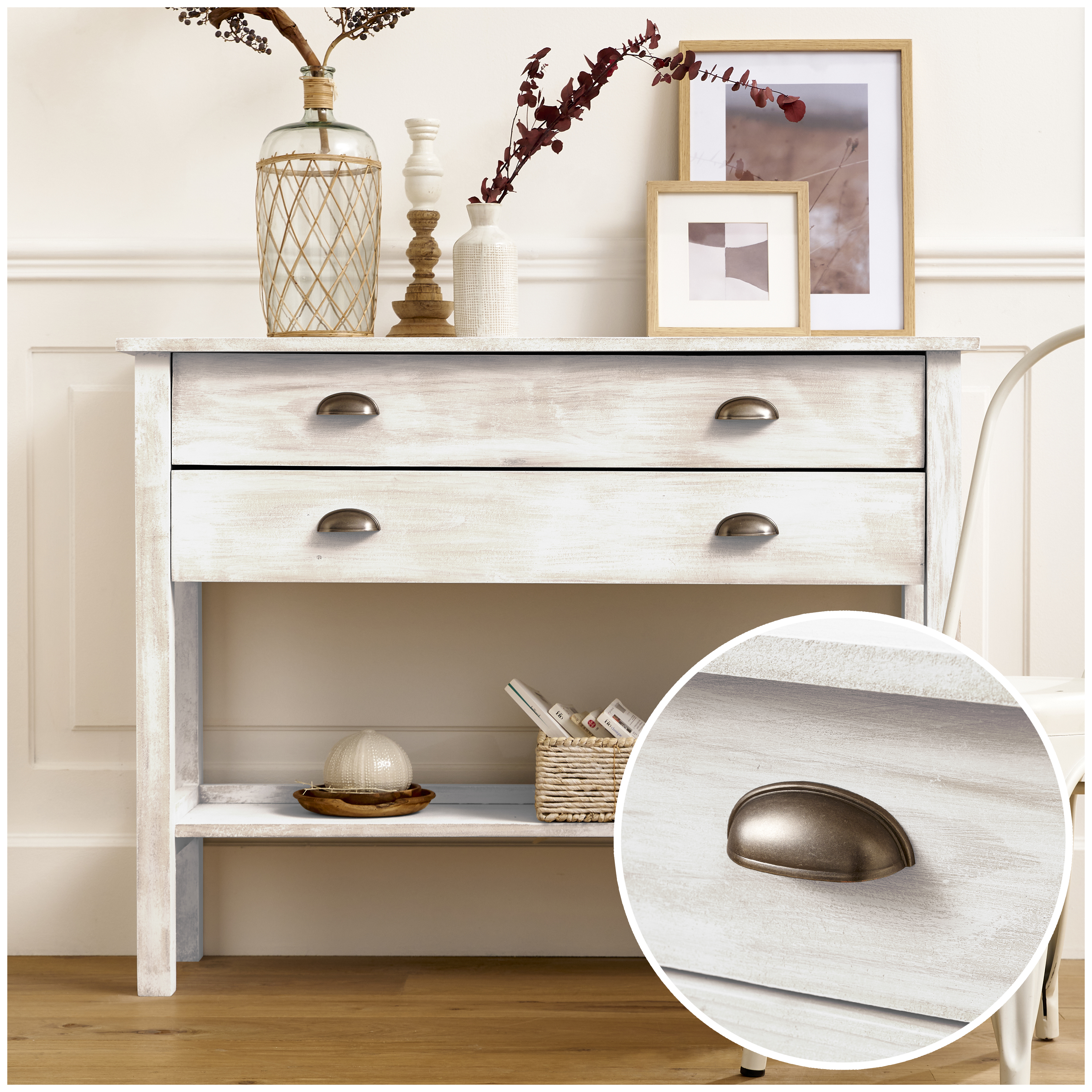 Pintura a la tiza LUXENS 750ml white - 4