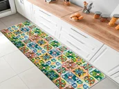 Tappeto Cucina In Stile Minimalista Motivo A Pesci Cartone - Italy - Foto 14