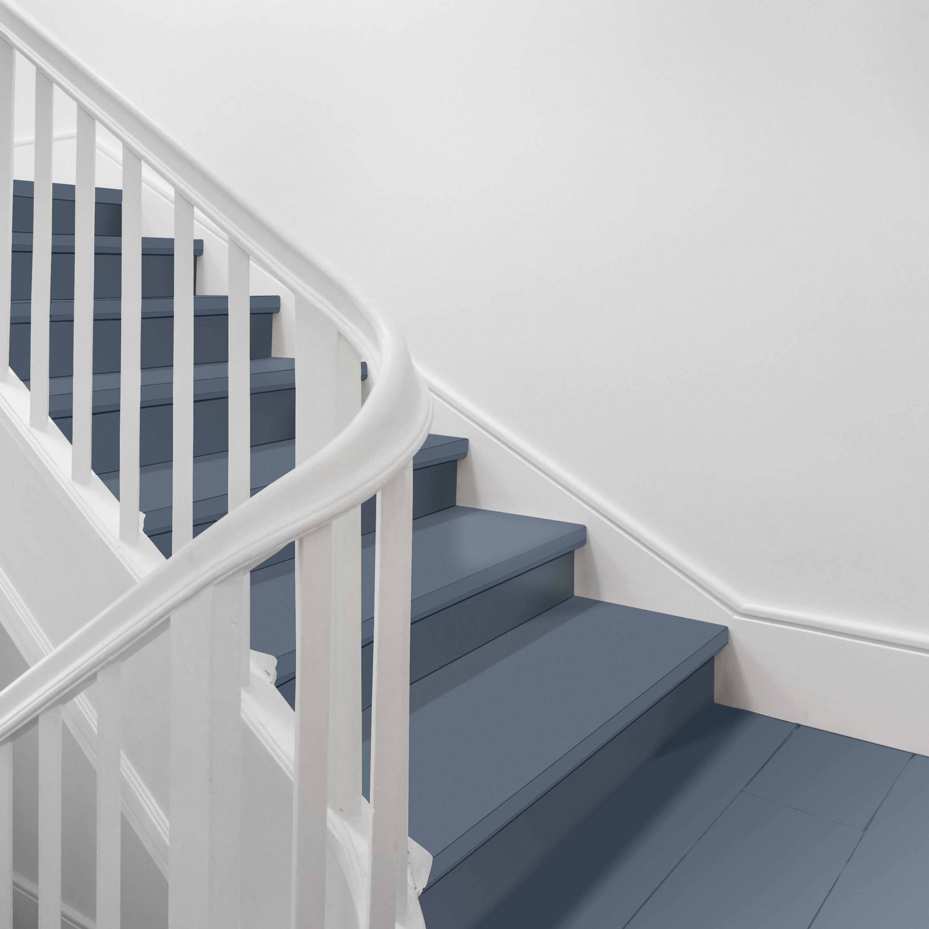 Peinture sol Intérieur LUXENS escalier Ink 3 satiné 2.5l - 3