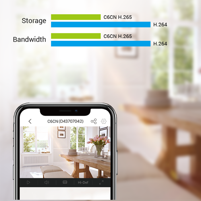 stockage-et-bande-passante-caméra-de-surveillance-ezviz
