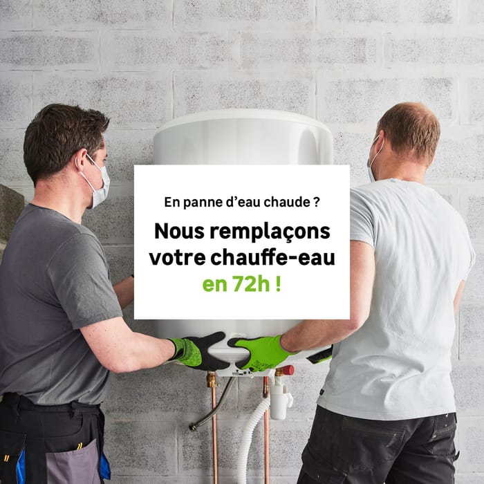 chauffe-eau 72h