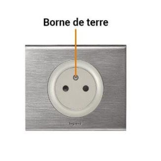 Prise avec terre Legrand