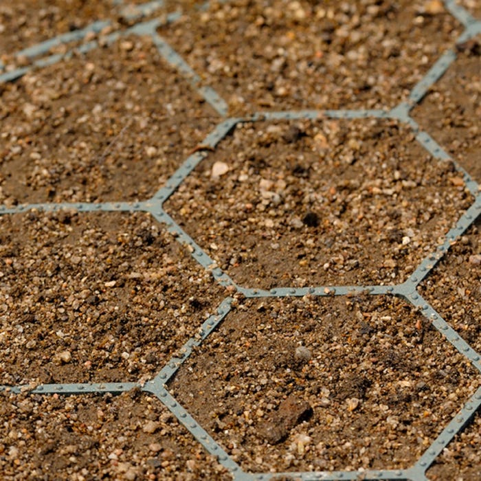 Plaque gazon antidérapante