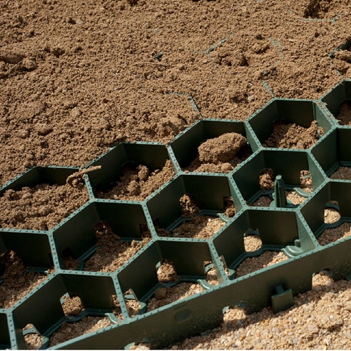 Plaque gazon système d'assemblage