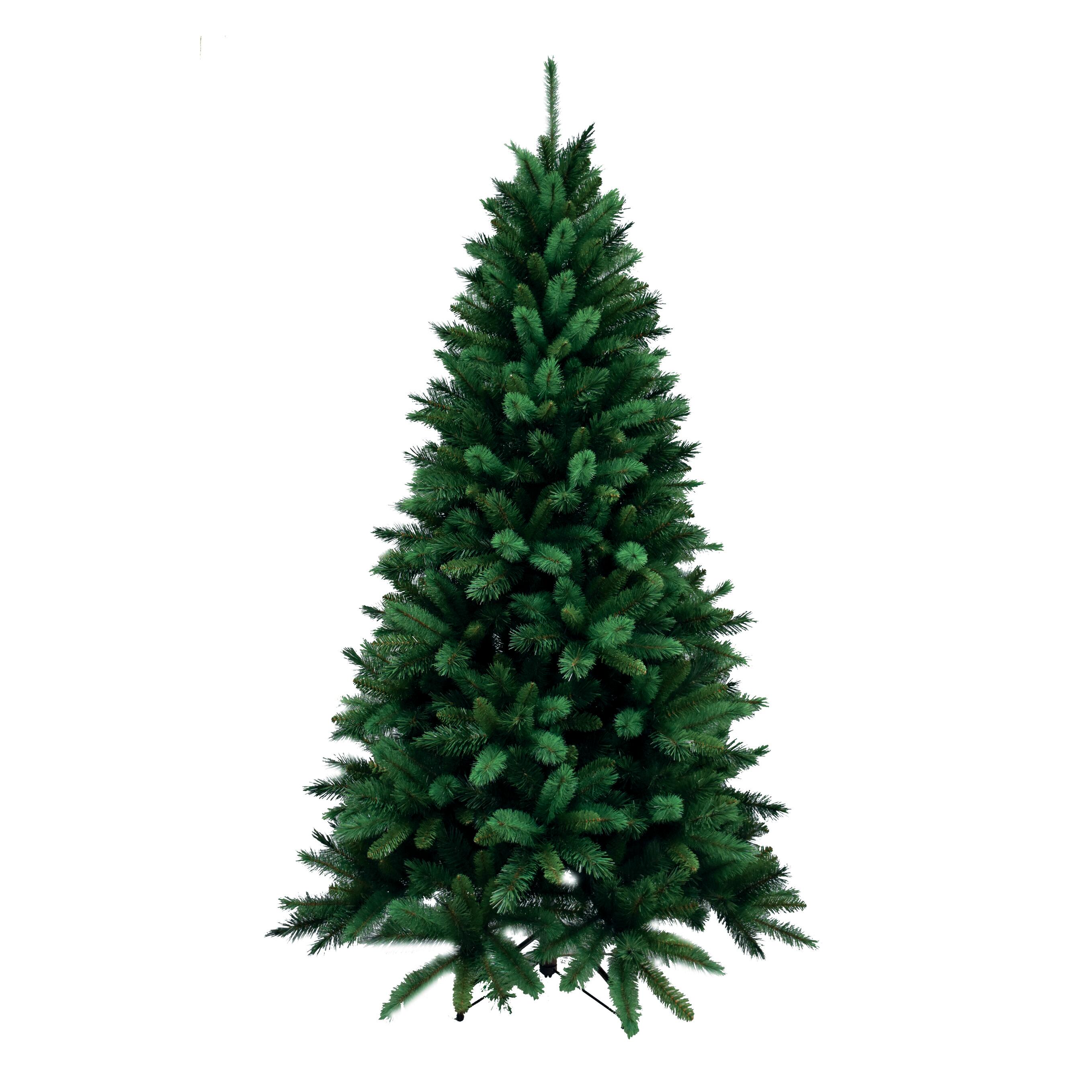 Albero di Natale Livigno verde H 180 cm x ø 100 cm - 2