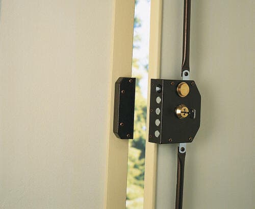 photo d'une serrure de porte