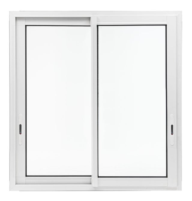Fenêtre coulissante alu Essentiel H.105xl.120cm blanc