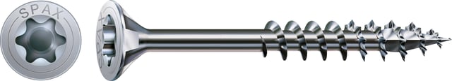 Vite SPAX testa svasata T20 in acciaio wirox Ø5XL120 mm, 25 pezzi