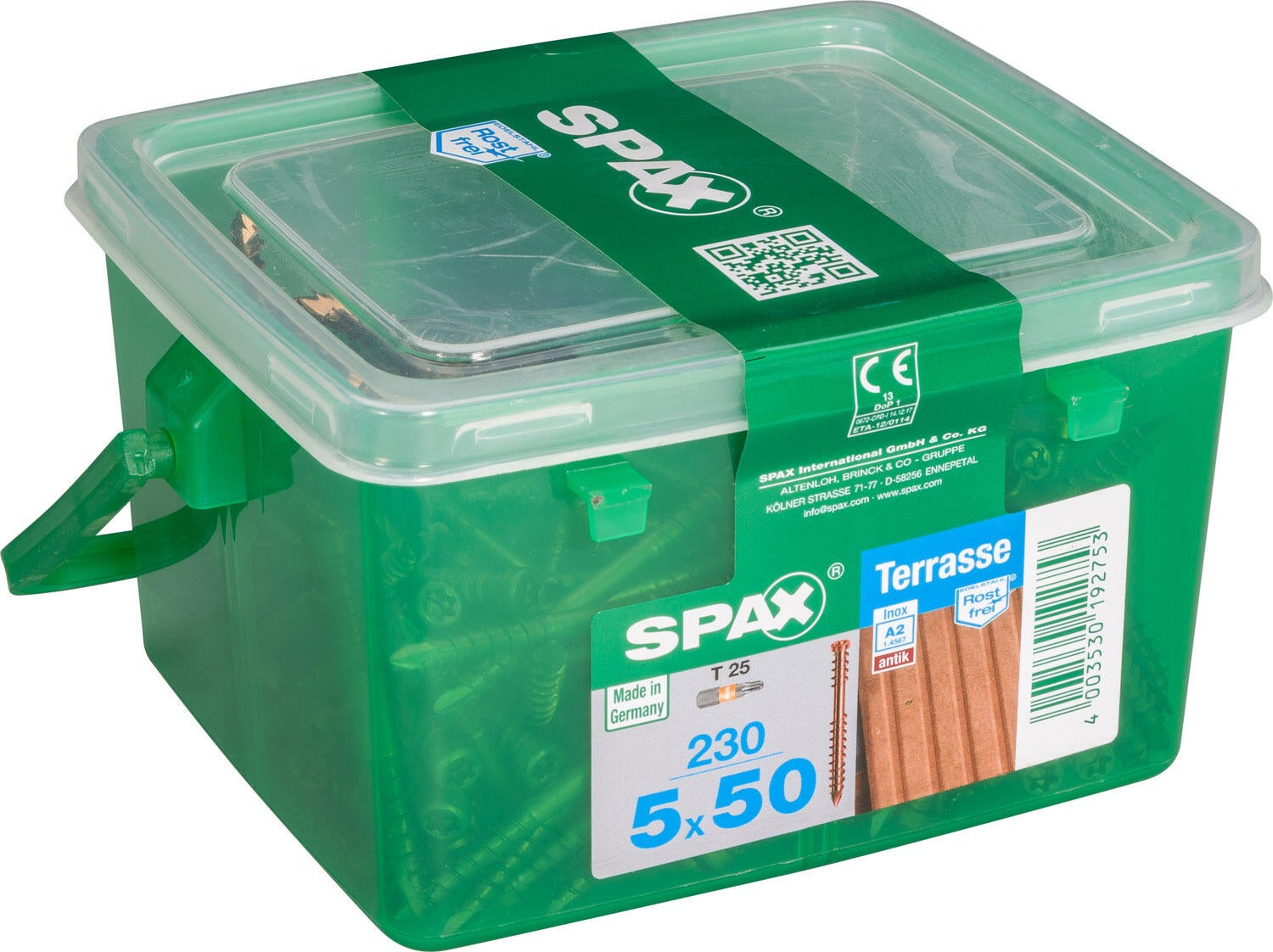 230 vis acier tête cylindrique t-star+ SPAX, Ø5 x L.50 mm - 3