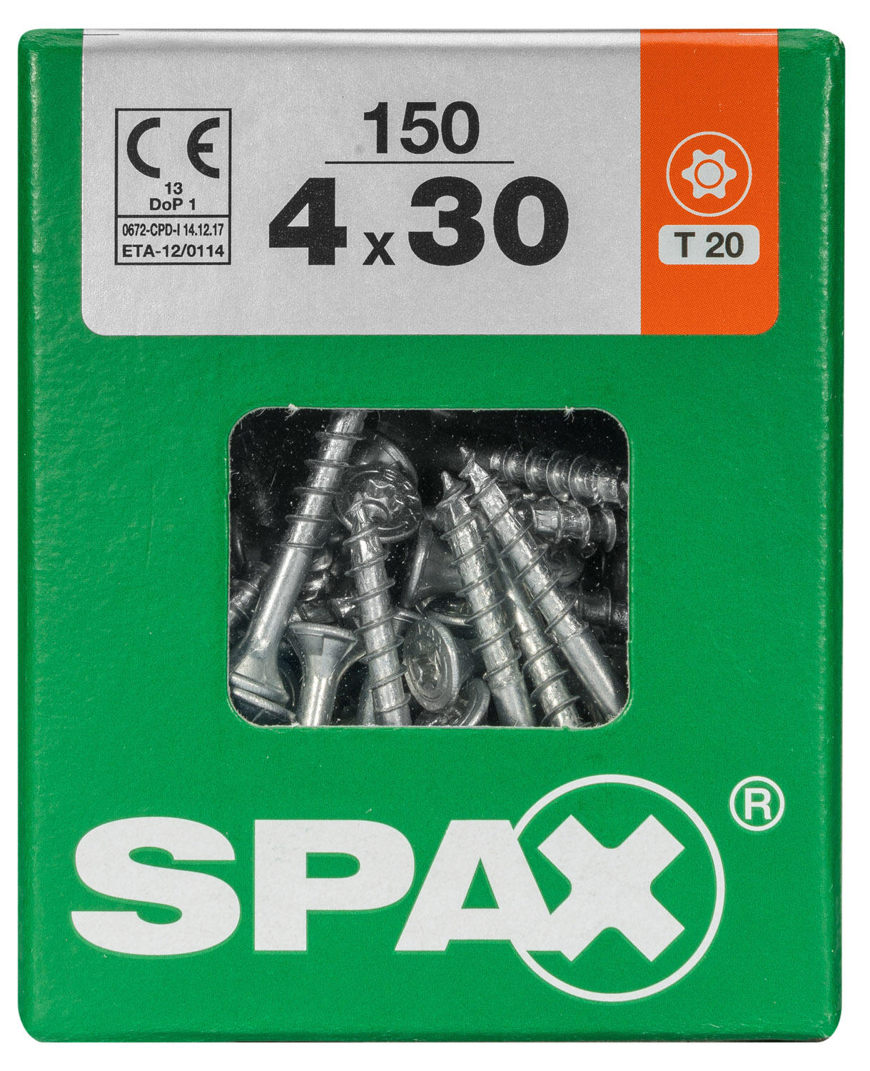150 vis acier tête fraisée t-star+ SPAX, Ø4 x L.30 mm - 3