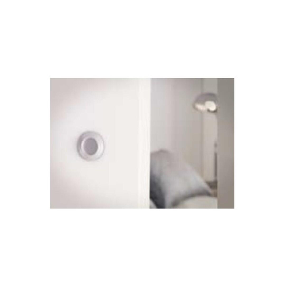 Sistema scorrevole Alu in alluminio grigio anodizzato per anta in legno, L 200 x H 6 cm - 3