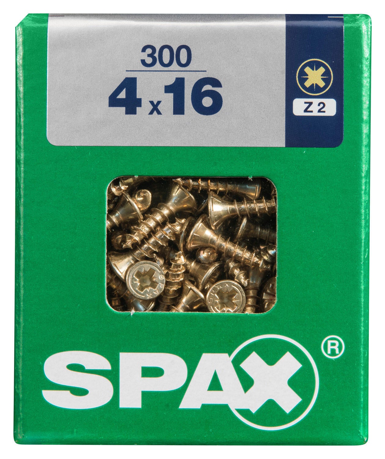 300 vis acier tête fraisée pozidriv SPAX, Ø4 x L.16 mm - 4