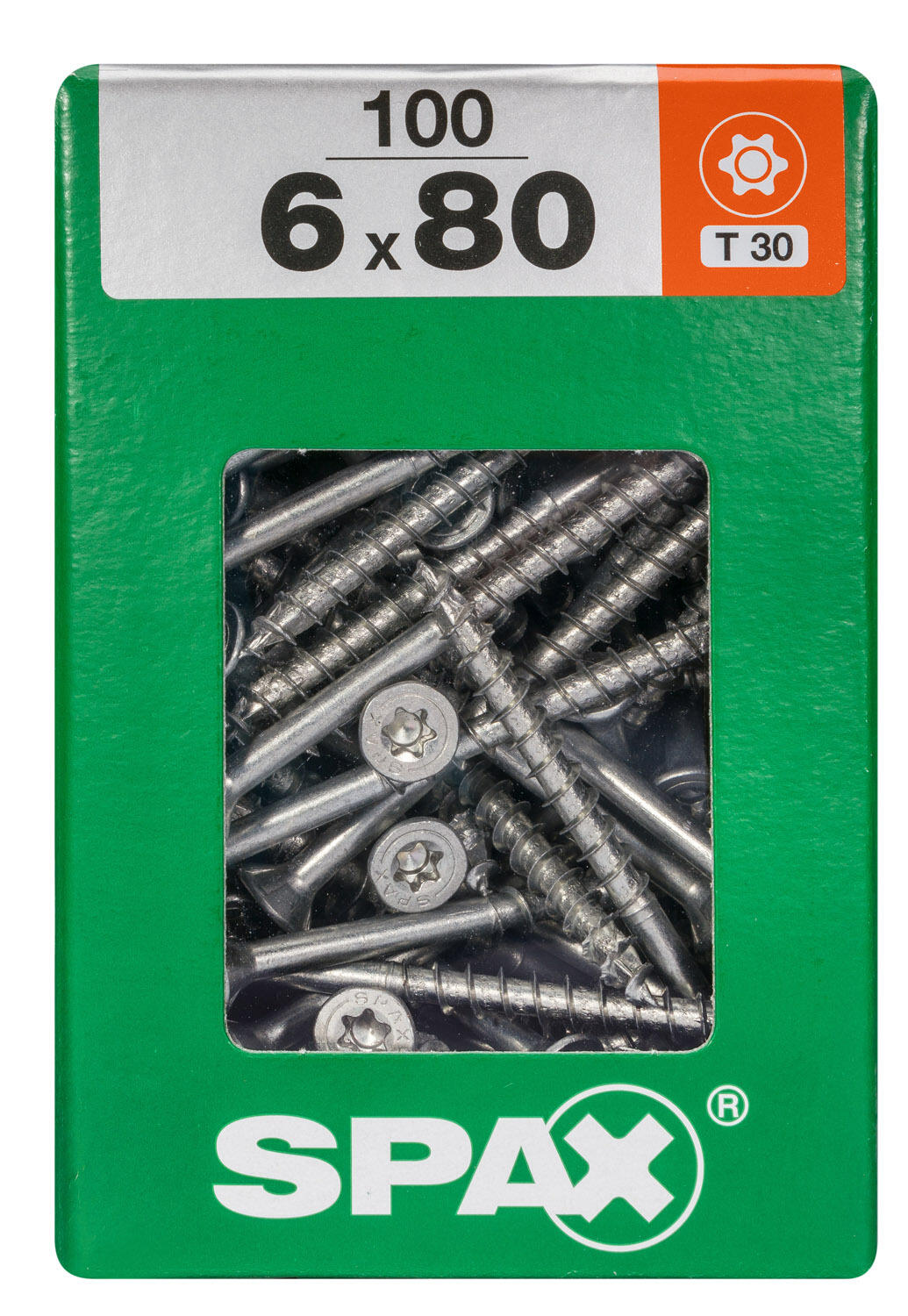 100 vis acier tête fraisée t-star+ SPAX, Ø6 x L.80 mm - 3