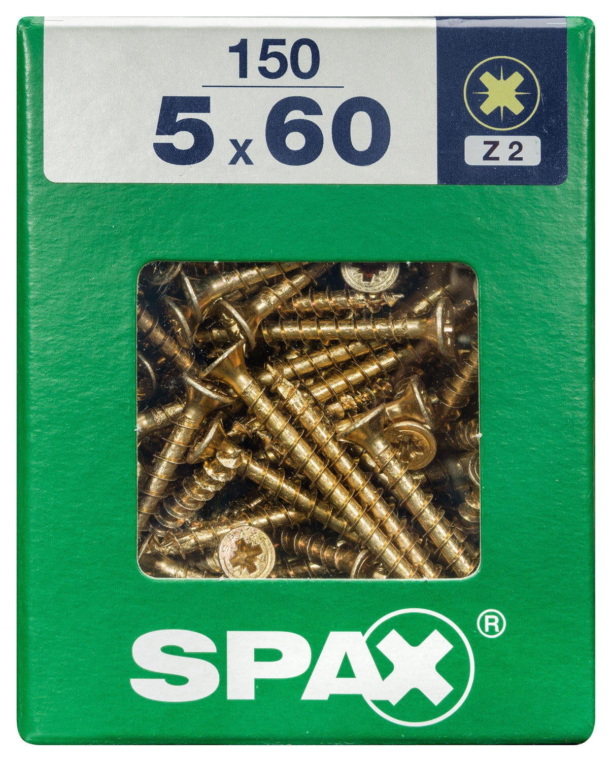 150 vis acier tête fraisée pozidriv SPAX, Ø5 x L.60 mm - 4