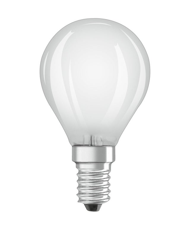 Ampoule led, rond E14, 470lm = 40W, blanc neutre, dimmable, OSRAM