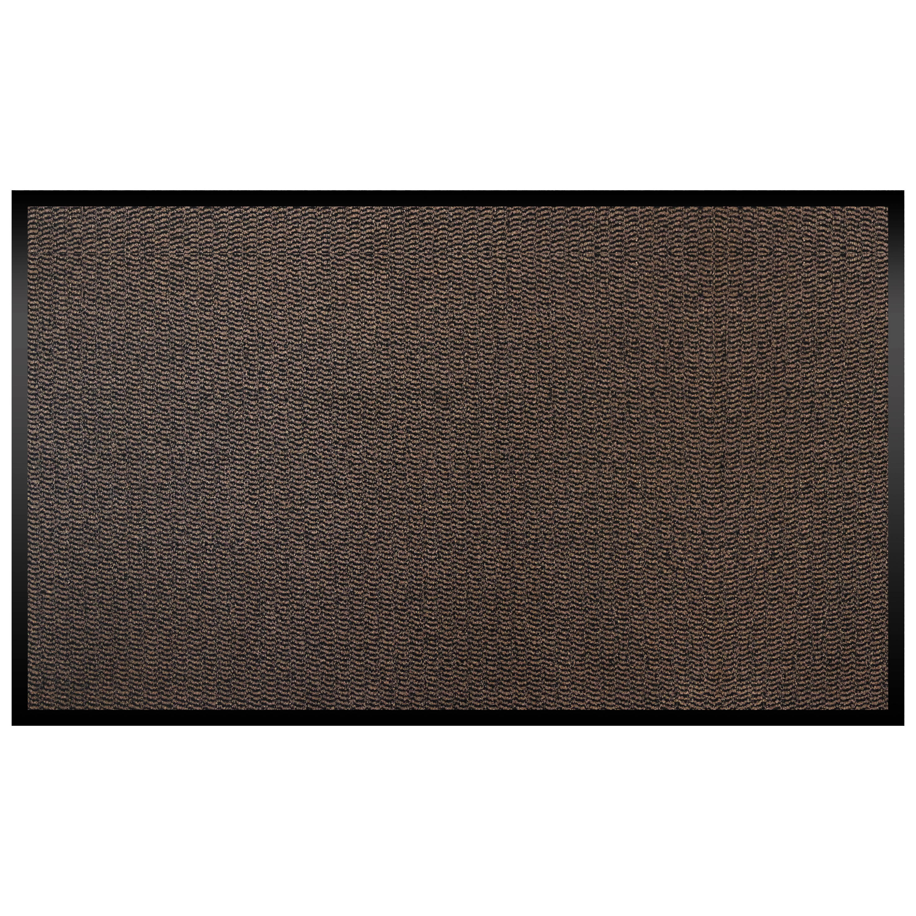 Tapis d'entrée marron l.90 cm x L.150 cm, Cahors9015010 - 2
