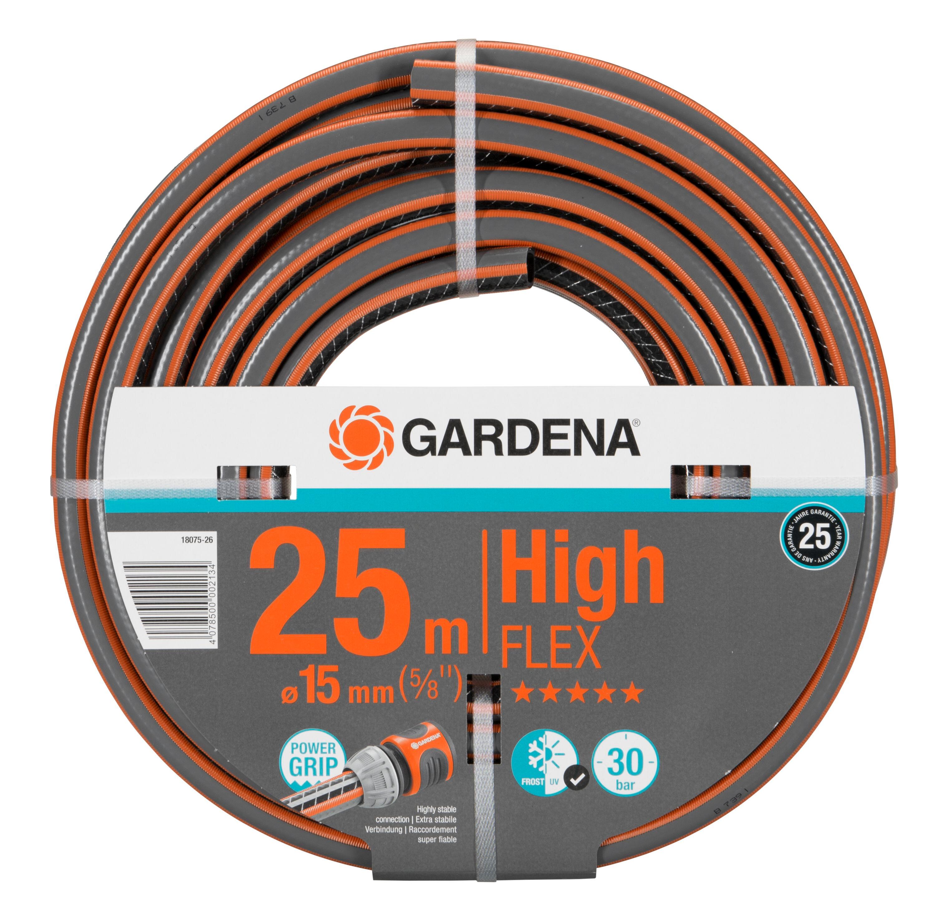 Tuyau d'arrosage GARDENA Highflex L.25 m, Diam.14.2 mm - 2