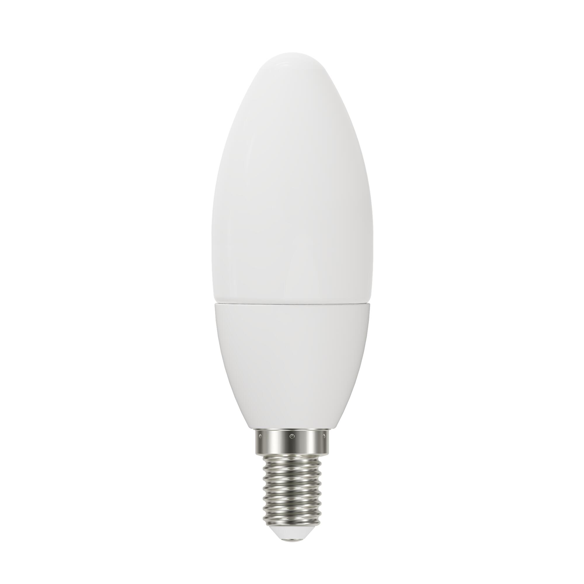 Ampoule led connectée flamme E14, 470Lm = 40W, variation de blancs, LEXMAN ENKI - 2