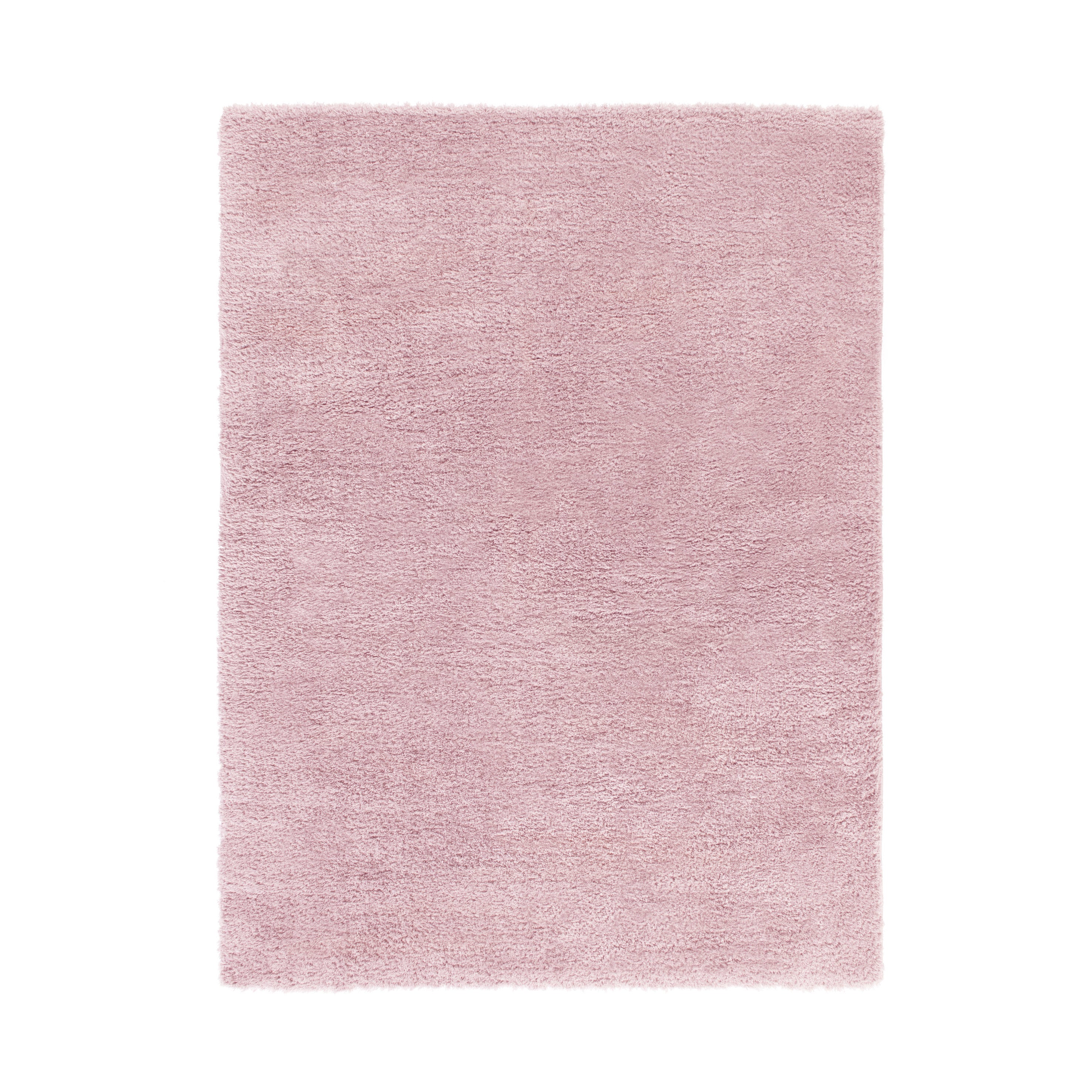 Tapis rose rectangulaire, l.100 x L.150 cm Cocooning - 3