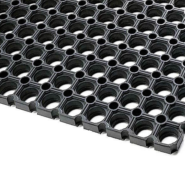 Tapis d'entrée noir l.100 cm x L.150 cm, M68 - 5