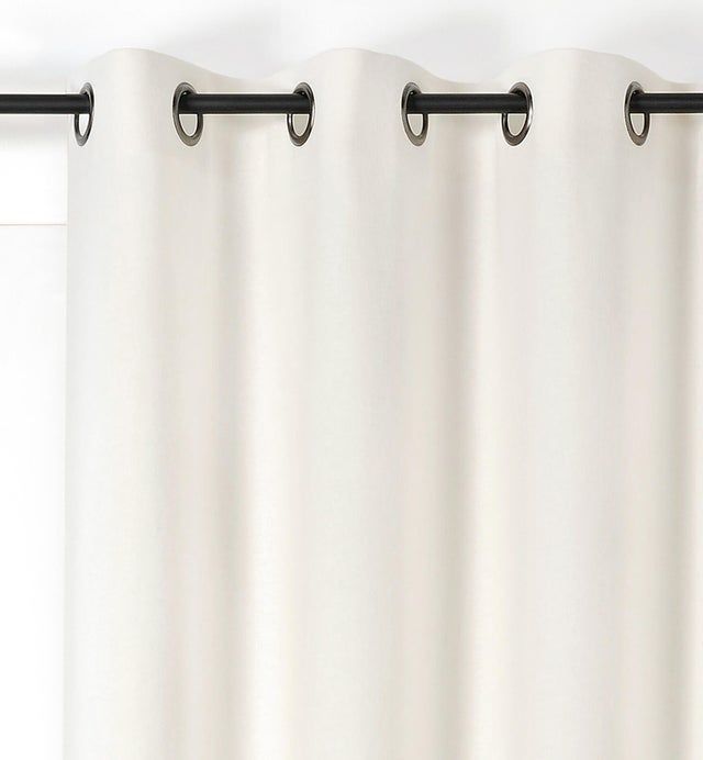 Rideau tamisant, Libeccio, lin, beige H.255 x l.135 cm