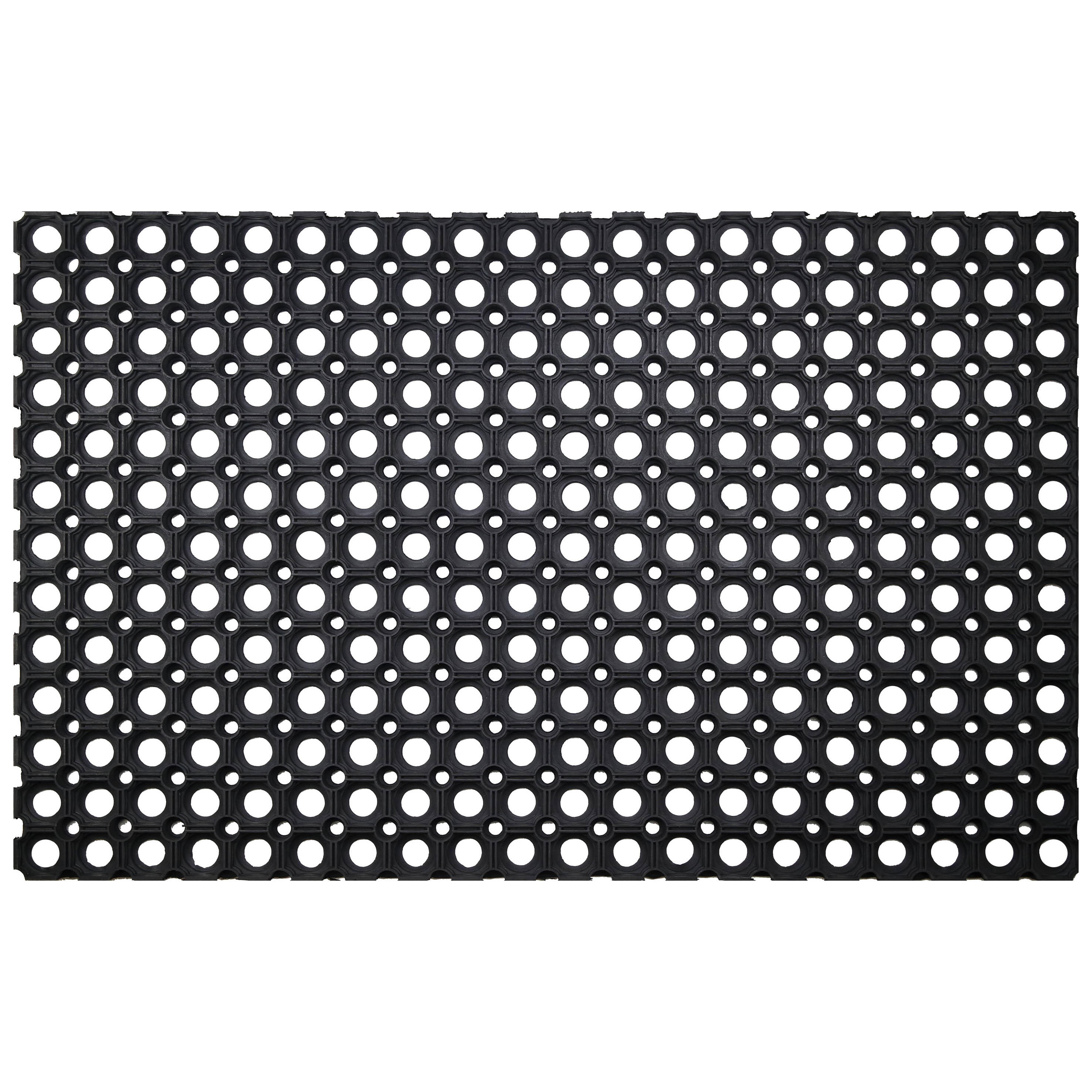 Tapis d'entrée noir l.50 cm x L.80 cm, M85 - 2