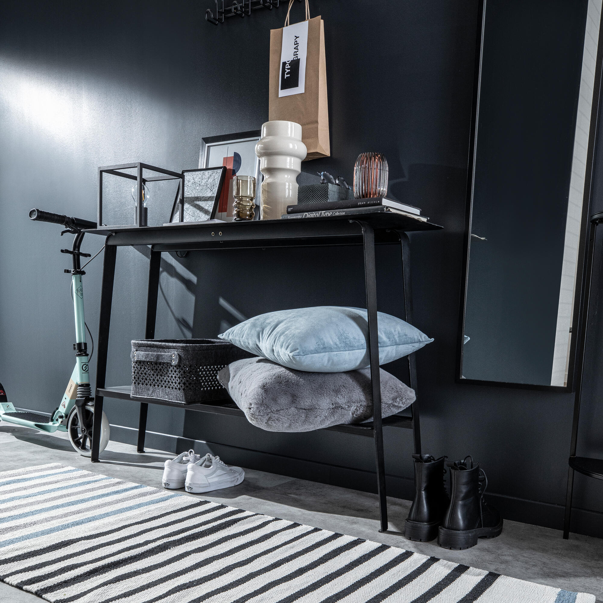 Almofada decorativa 30x50 cm dubbo azul Inspire - 17