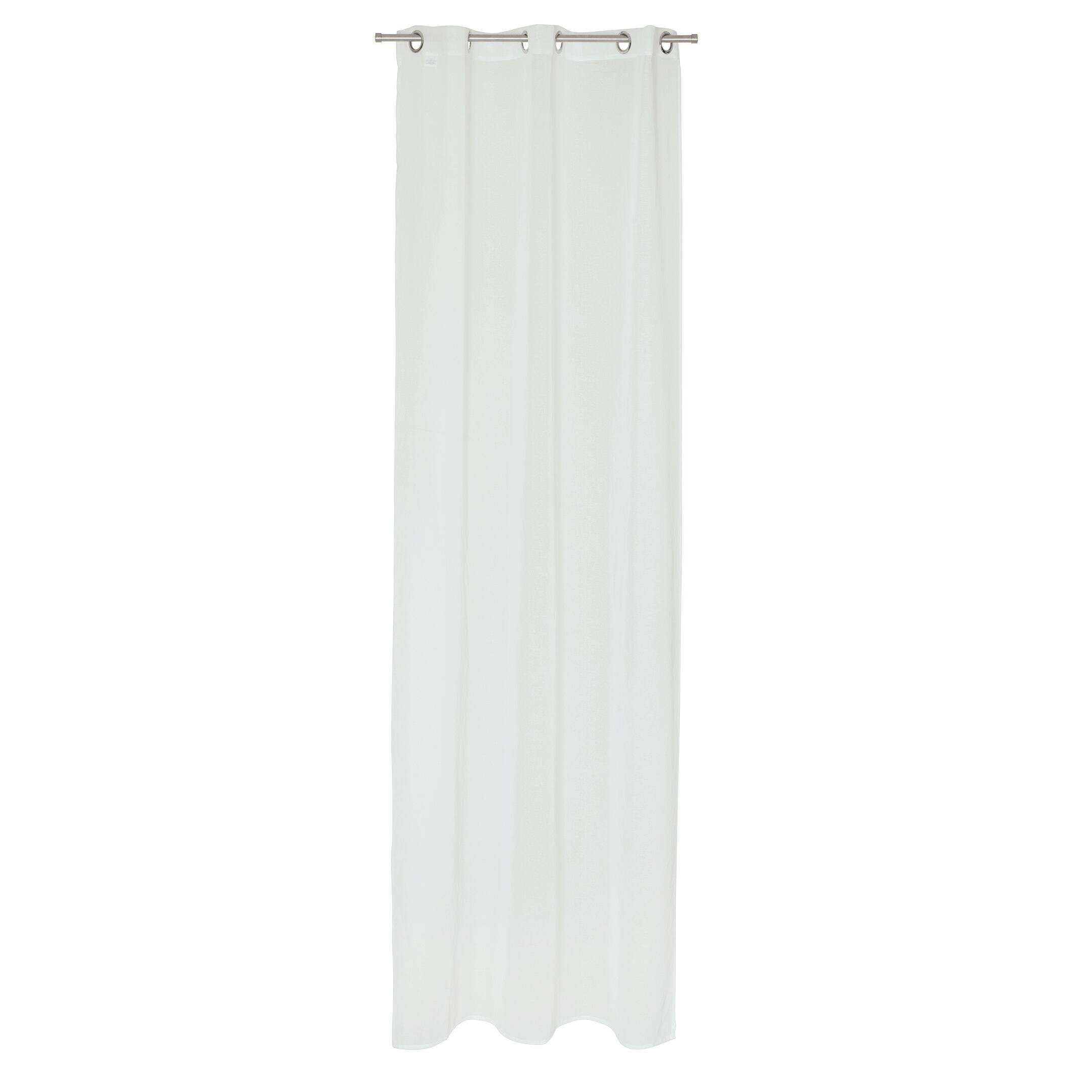 Tenda Voile Shali bianco, occhiello 140x280 cm - 3