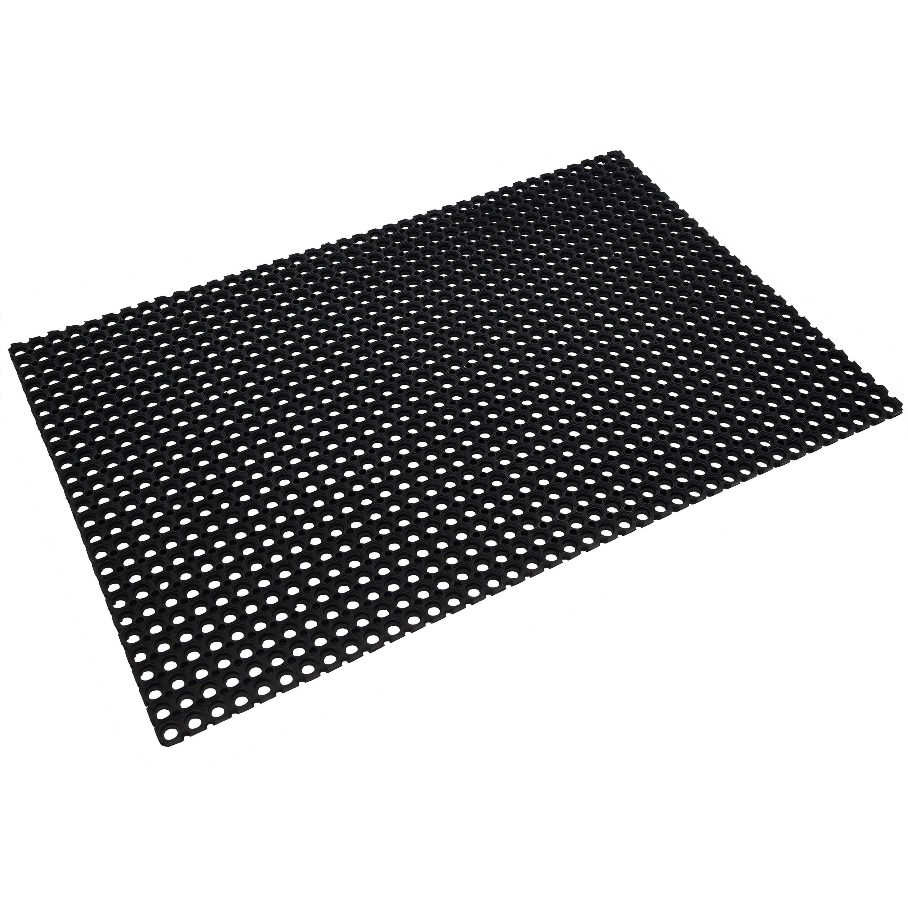Tapis d'entrée noir l.100 cm x L.150 cm, M68 - 3